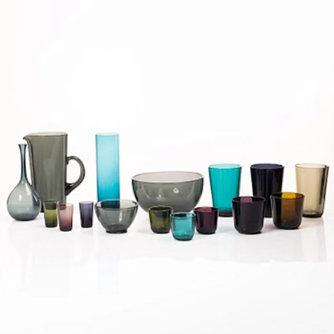 Kaj Franck, A 30 piece glassware set, Notsjӧ/Nuutajärvi, 1950s.