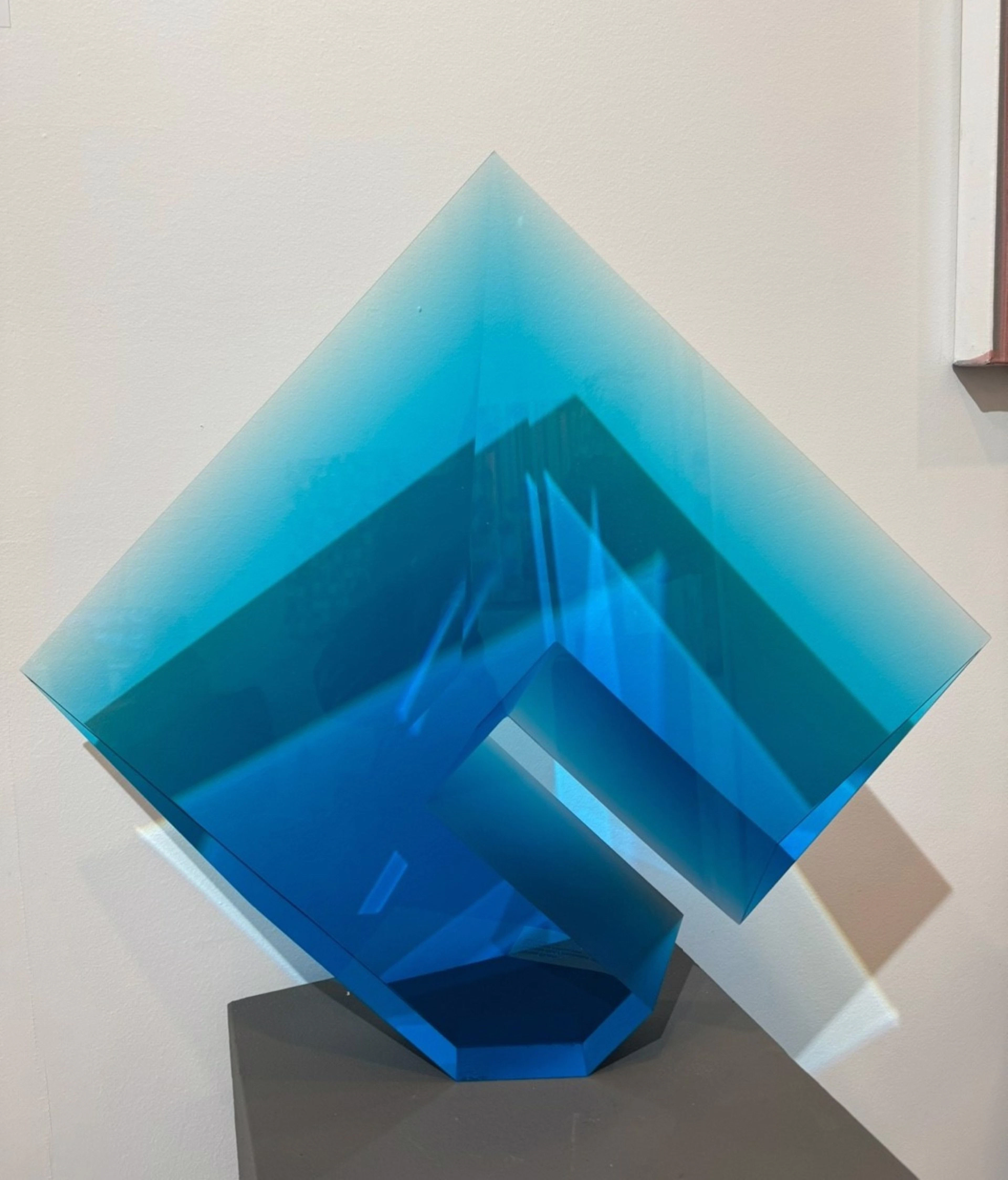 Turquoise Blue Composition - Tomas Brzon