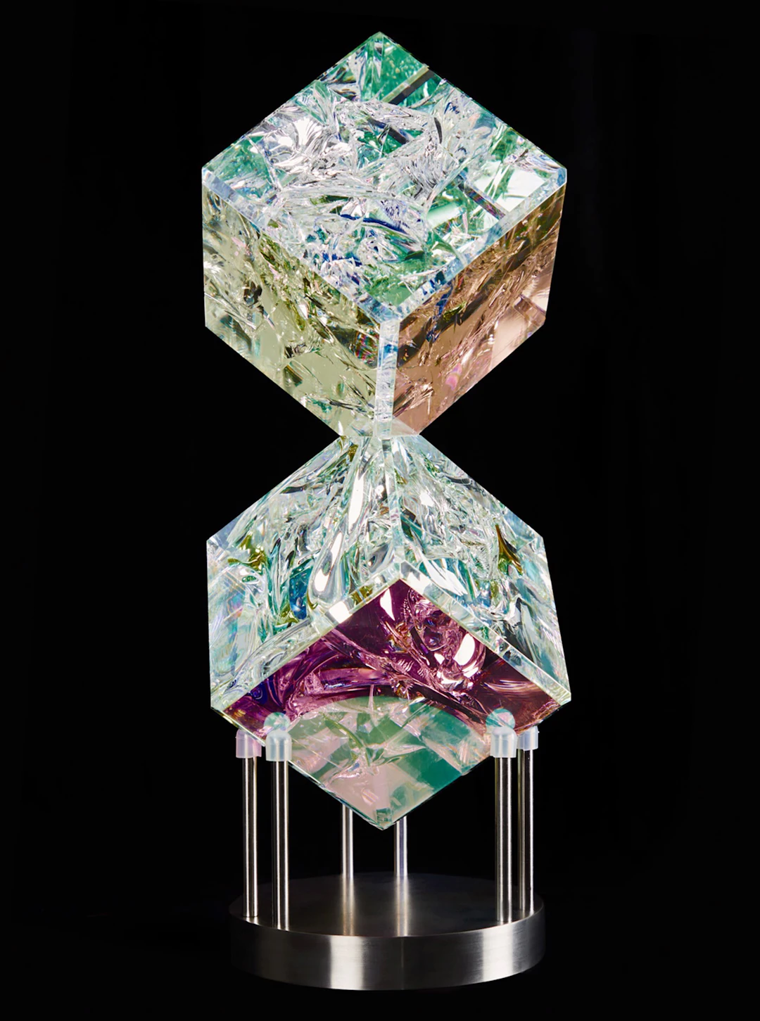 4" Double Cube - Tom Marosz
