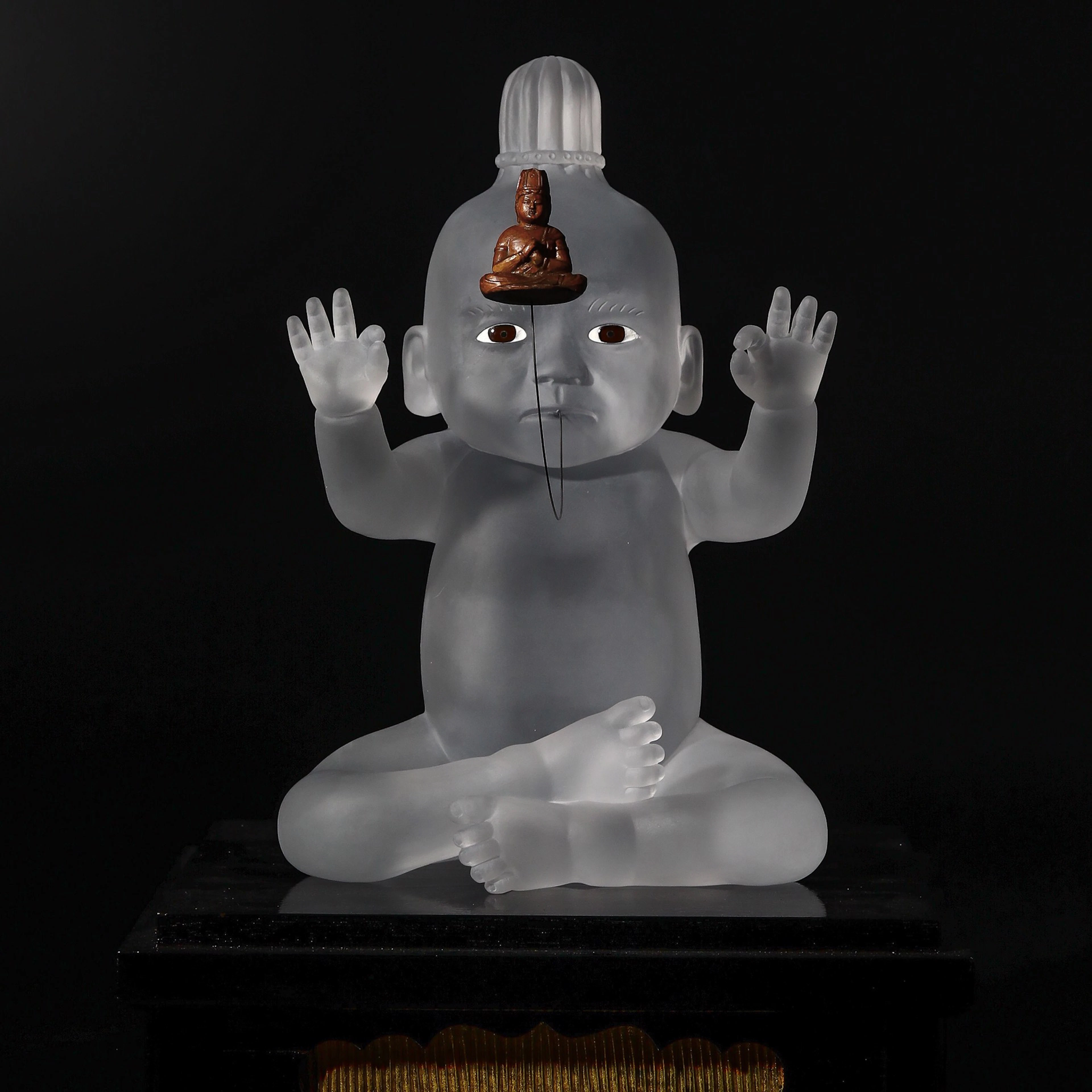 Seated Baby of Mercy - Koichi Matsufuji