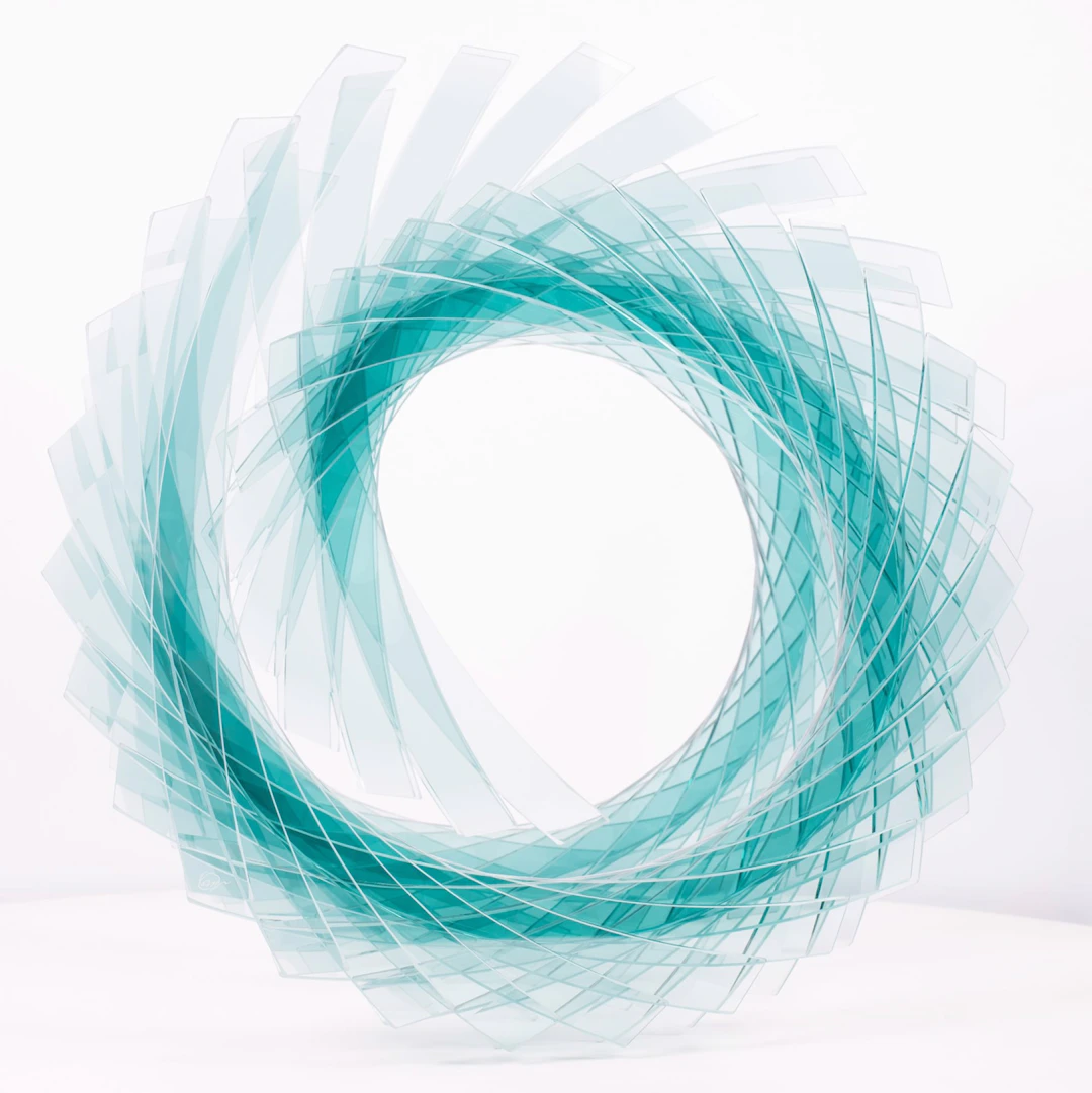 Vertigo in Blue Green - Tom Marosz
