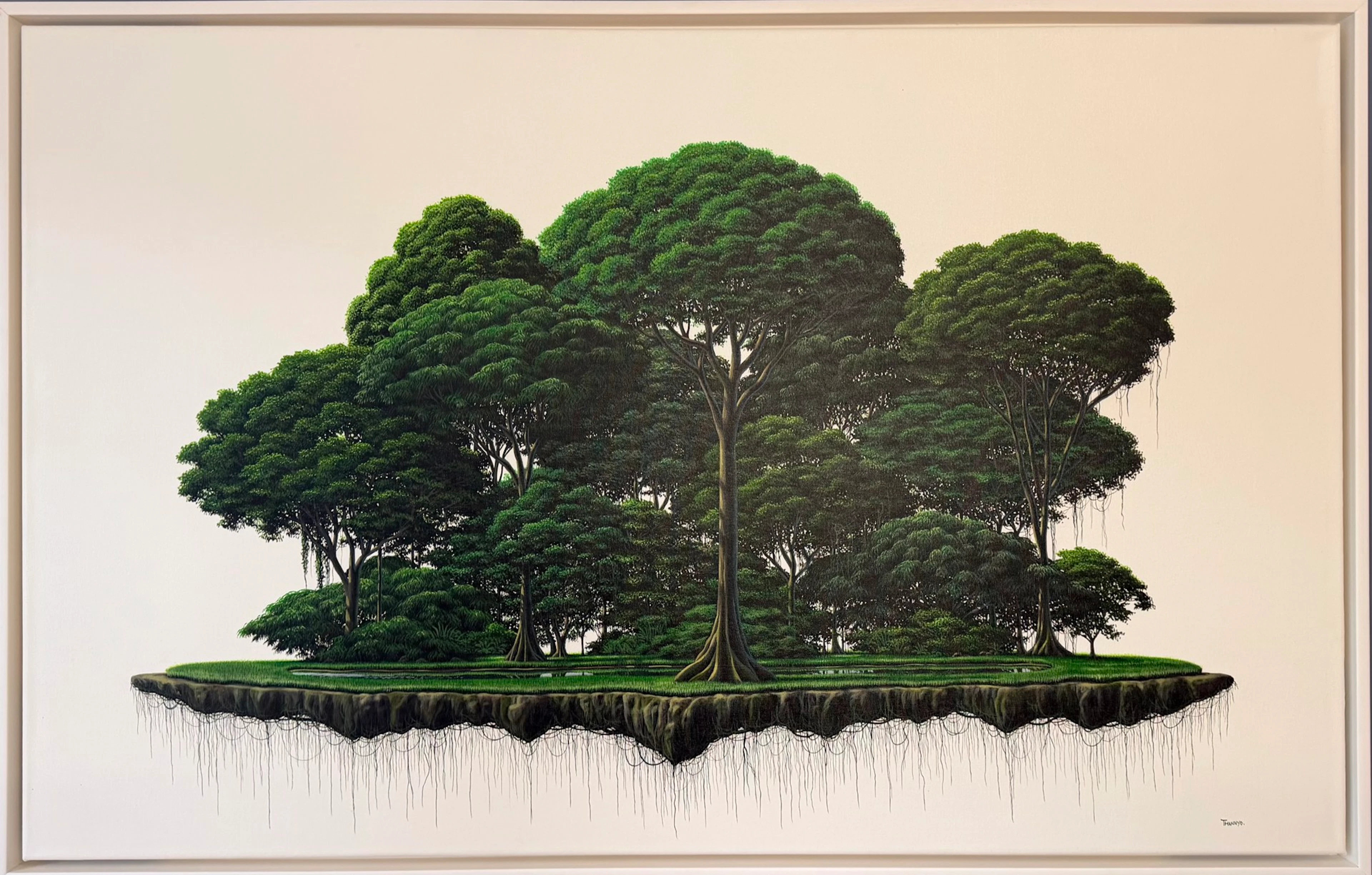 Green Floating Island - Thannyo De Freitas