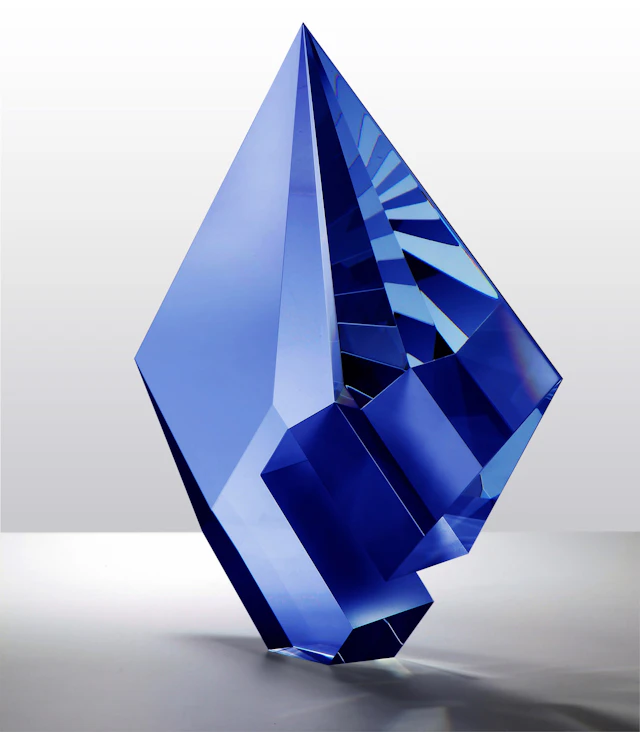 Cobalt Composition - Large - Tomas Brzon