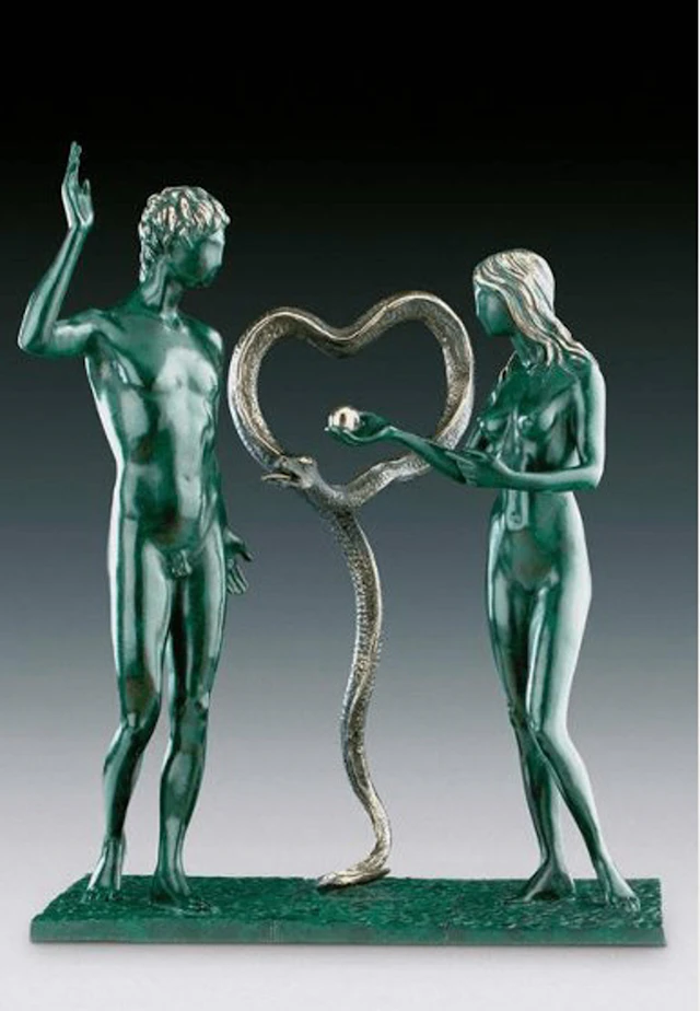 Adam and Eve - Salvador Dali