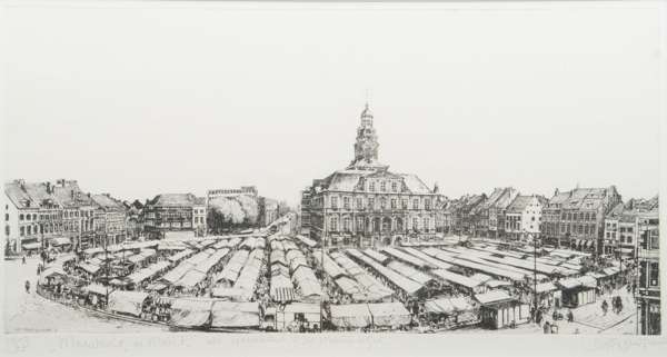 Eric Wijnands (1946), Maastricht, the market