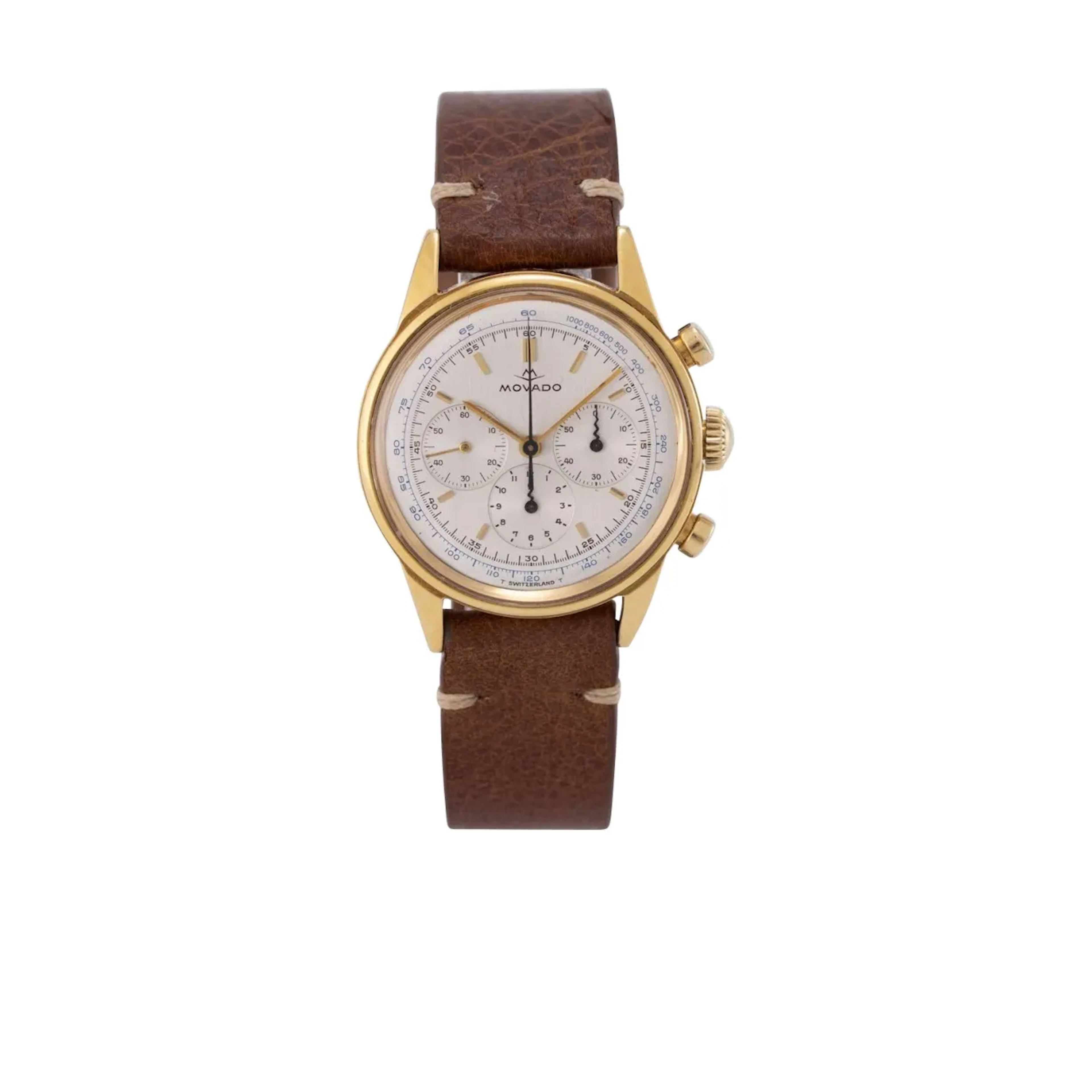 Eleganter Vintage Armbandchronograph mit Tachyskala und legendärem