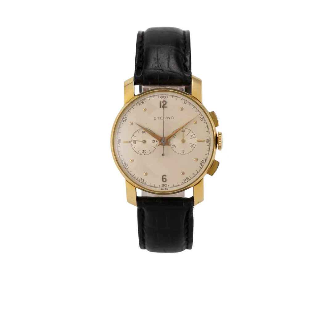 Seltener und sehr attraktiver Vintage Armbandchronograph