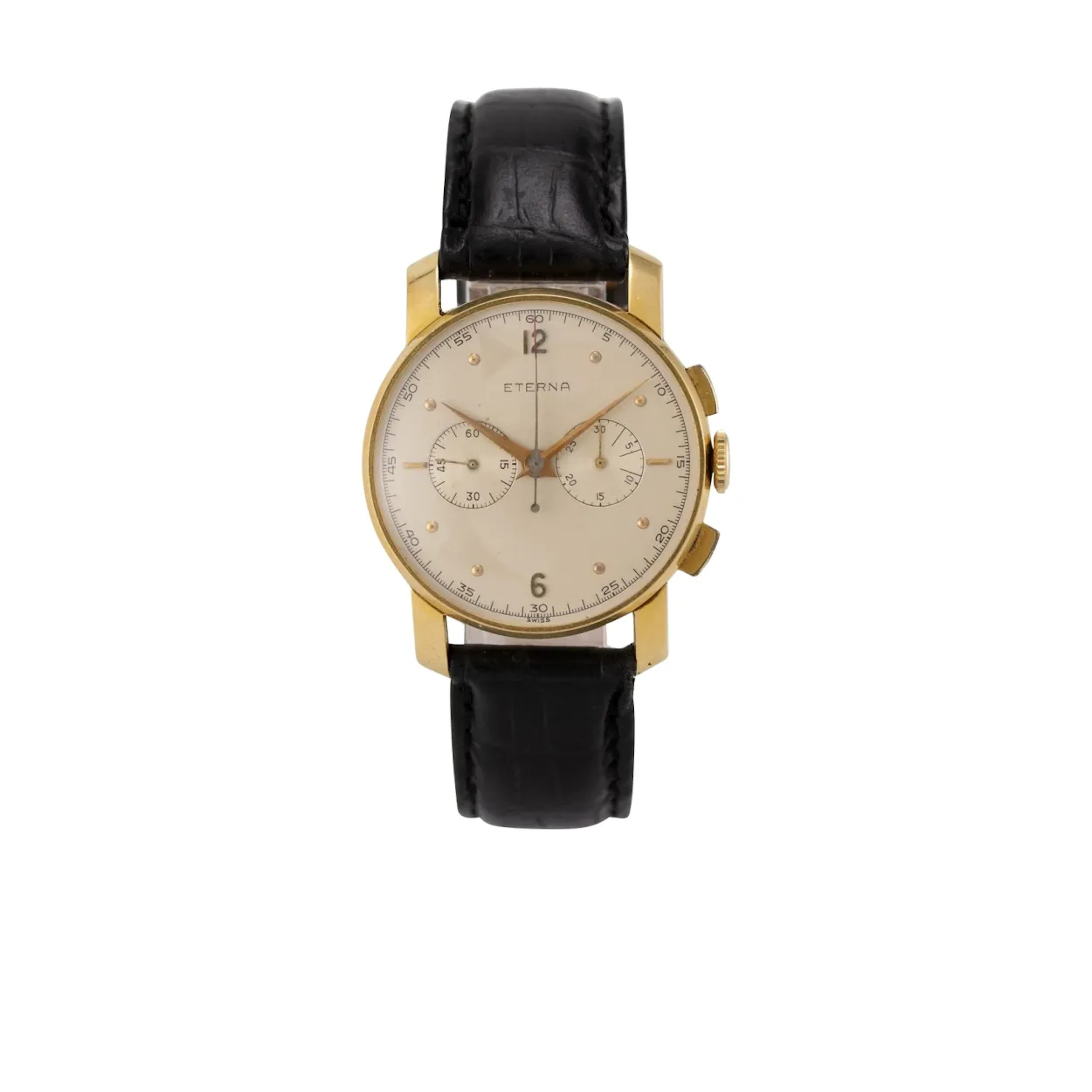 Seltener und sehr attraktiver Vintage Armbandchronograph