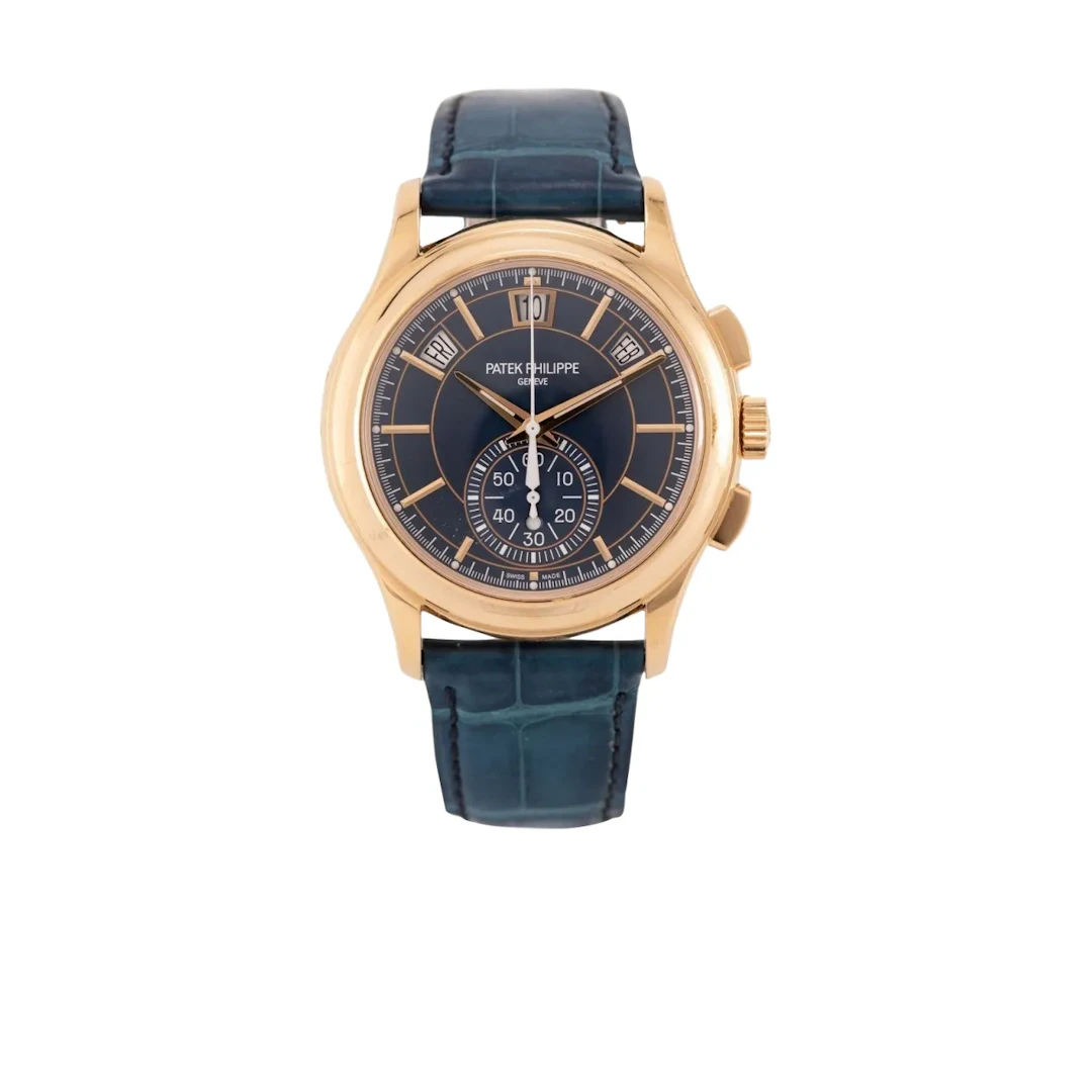 Sportlich elegante, traumhaft schöne Genfer Armbanduhr mit Jahreskalender