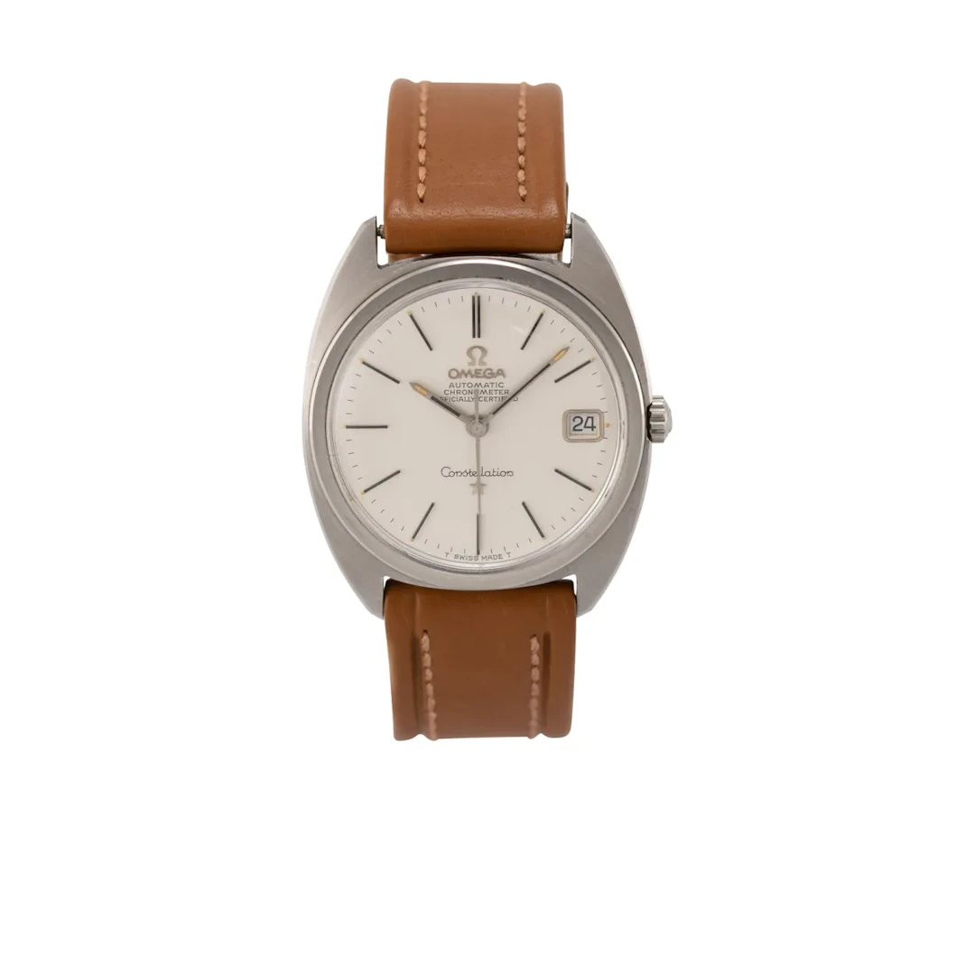 Konvolut von 2 Vintage Omega Constellations Elegante Vintage Armbanduhr