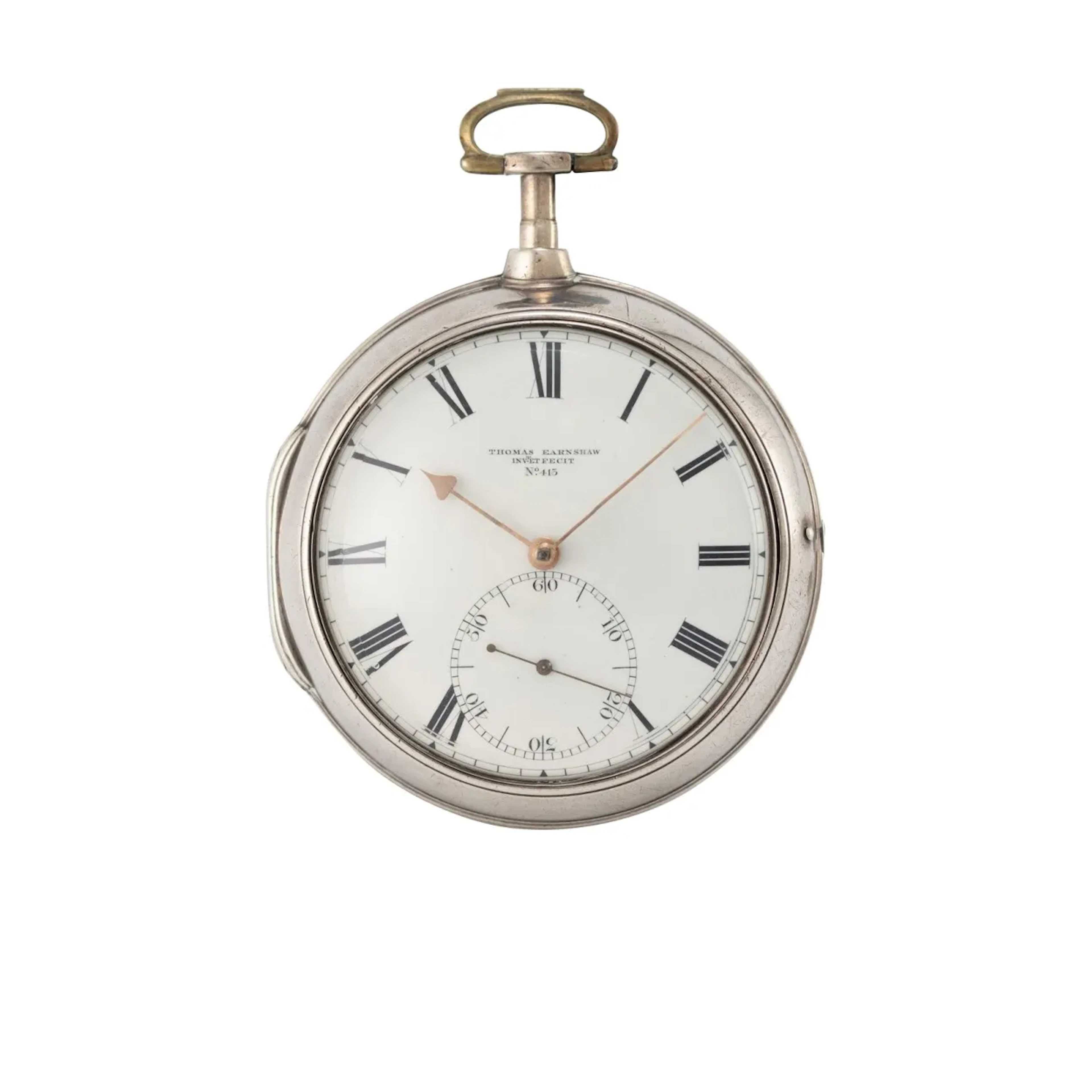 Bedeutendes, museales Taschenchronometer "6th Sort" mit Federchronometerhemmung