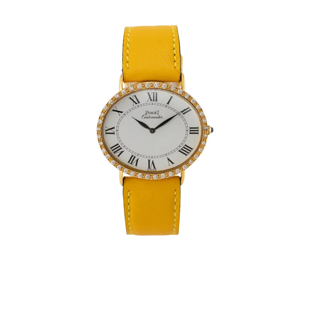 Elegante Vintage Armbanduhr mit Brillantbesatz