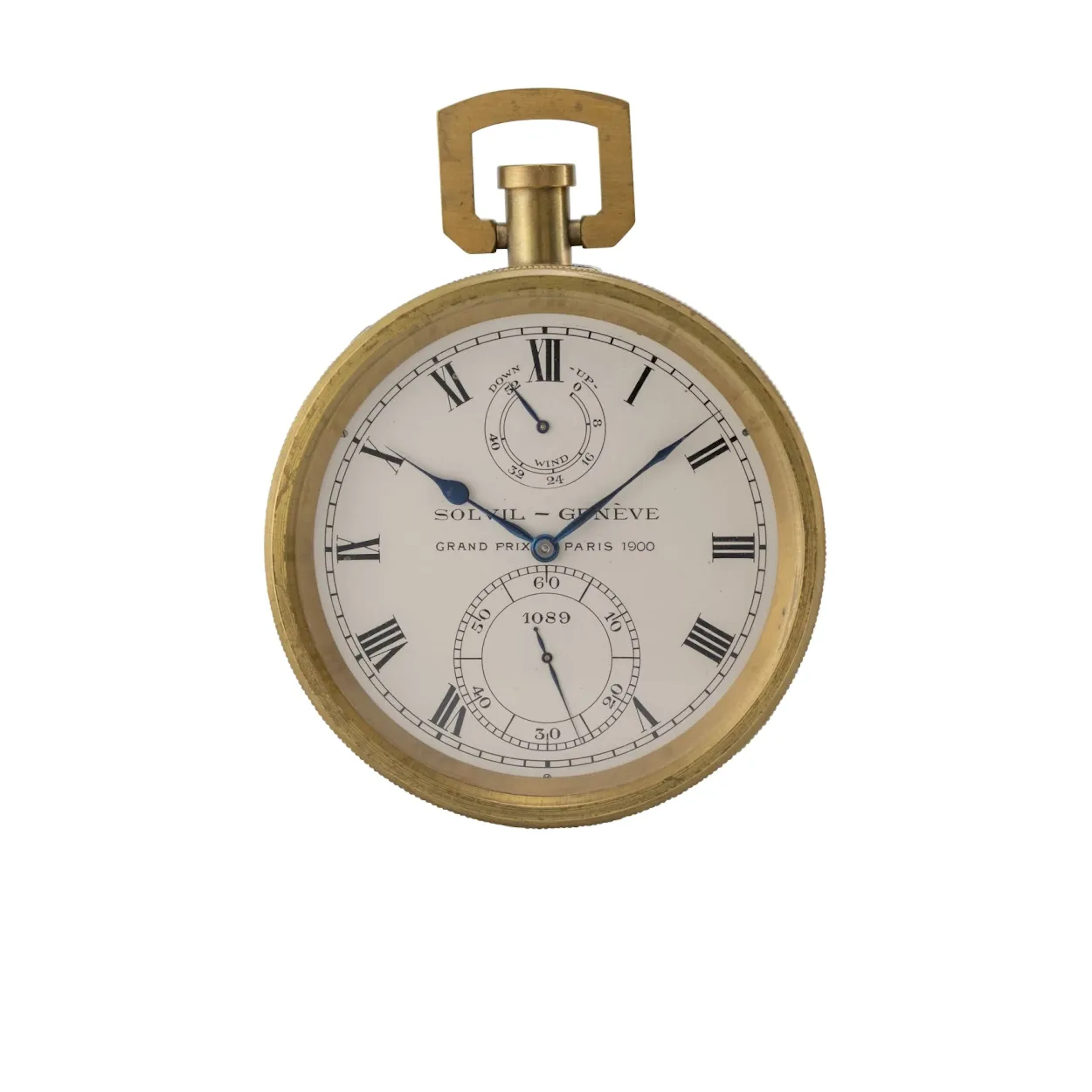 Seltenes Beobachtungs-Chronometer mit 52h Gangreserveanzeige. Nach