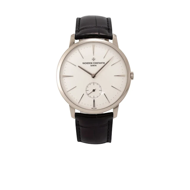 Elegante, flache, große Genfer Armbanduhr, ausgezeichnet mit dem Genfer