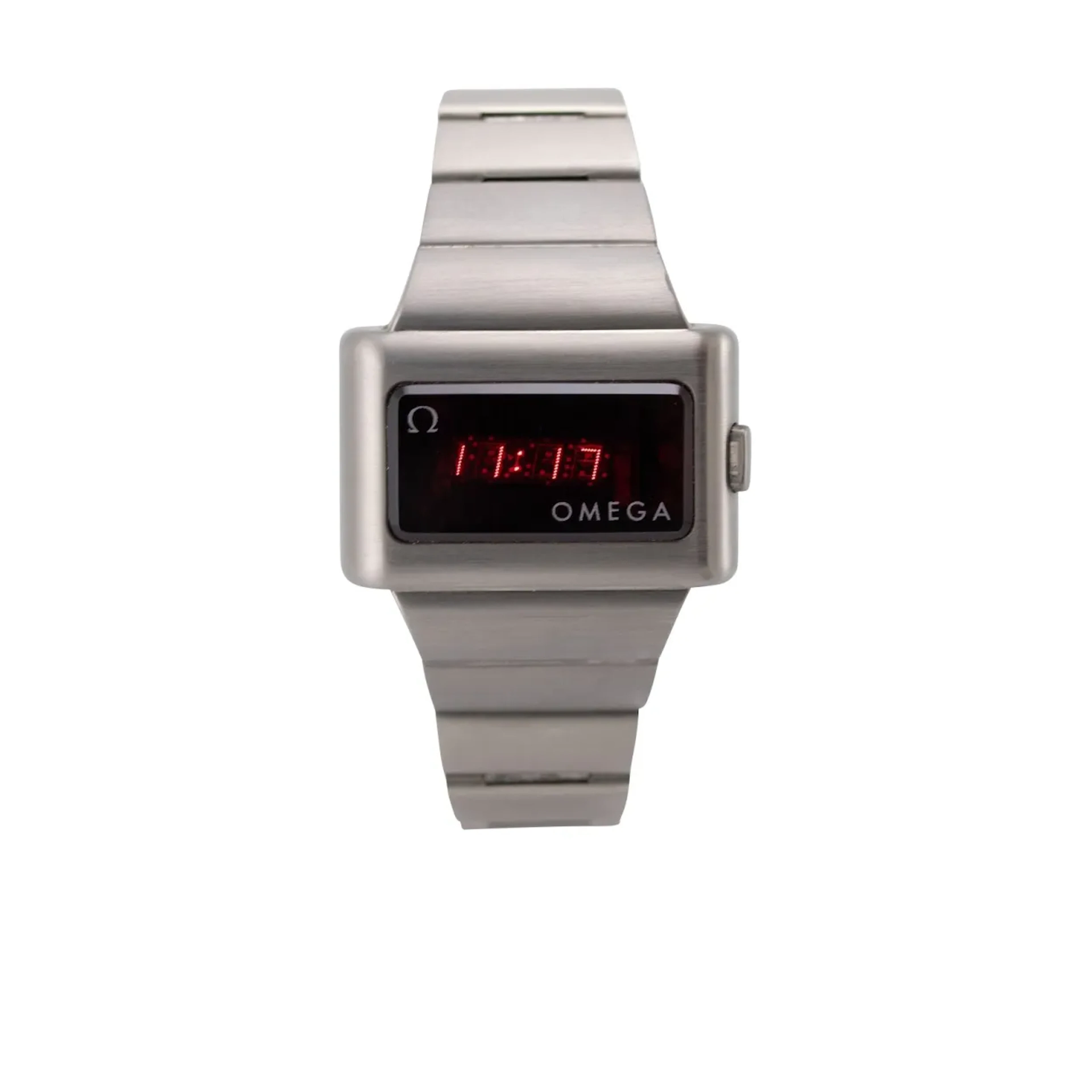 Seltene Vintage Armbanduhr mit LED-Anzeige. Diese Uhr kostete 1972