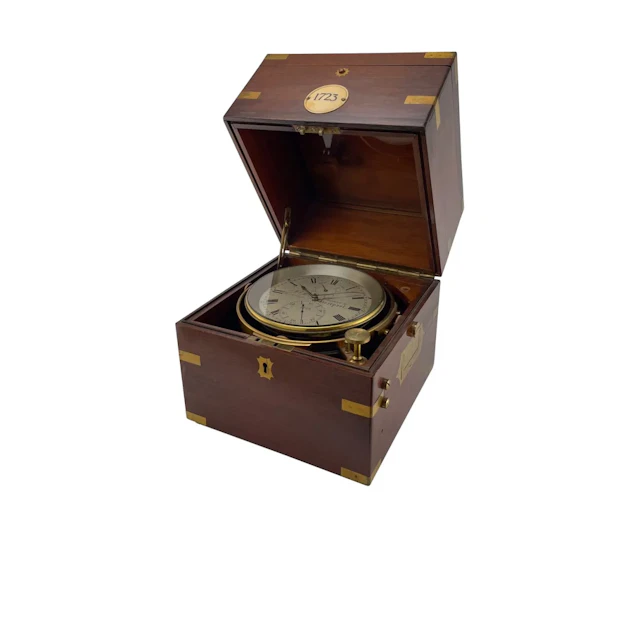 Seltenes und hoch attraktives Liverpooler Schiffschronometer mit