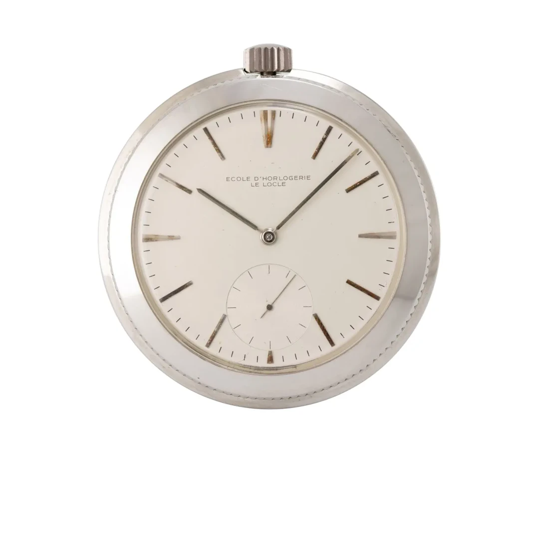 Hochfeines Schweizer Ankerchronometer - Schuluhr Meisterstück