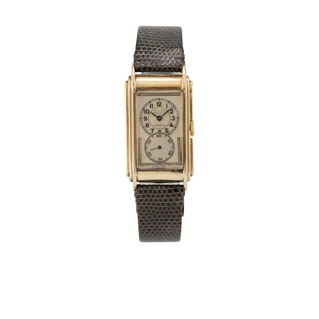 Seltene, elegante Genfer Art déco Vintage Armbanduhr - Qualität "EXTRA PRIMA"