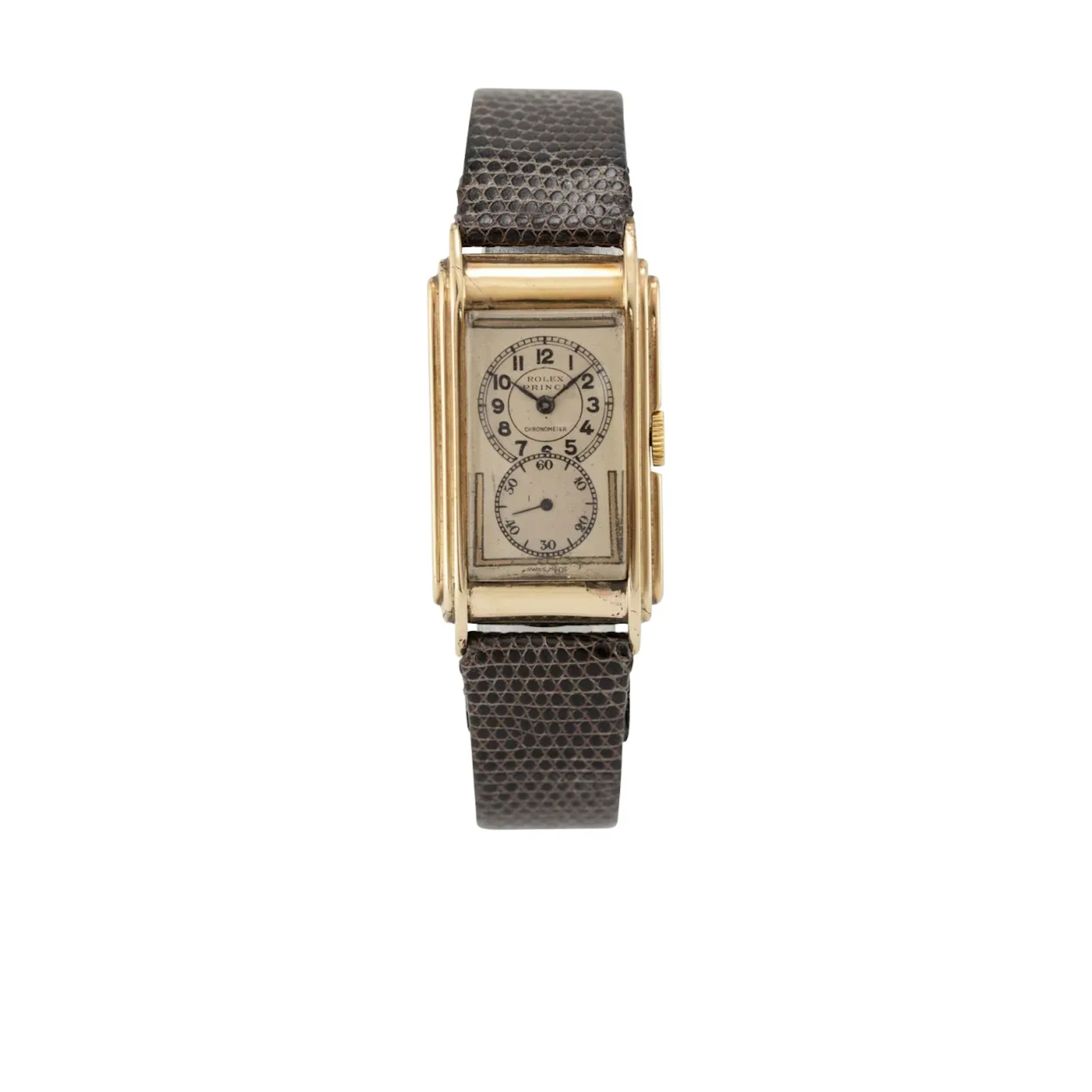 Seltene, elegante Genfer Art déco Vintage Armbanduhr - Qualität "EXTRA PRIMA"