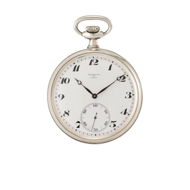Hochfeine, seltene Schweizer Schul-Taschenuhr - Chronometer