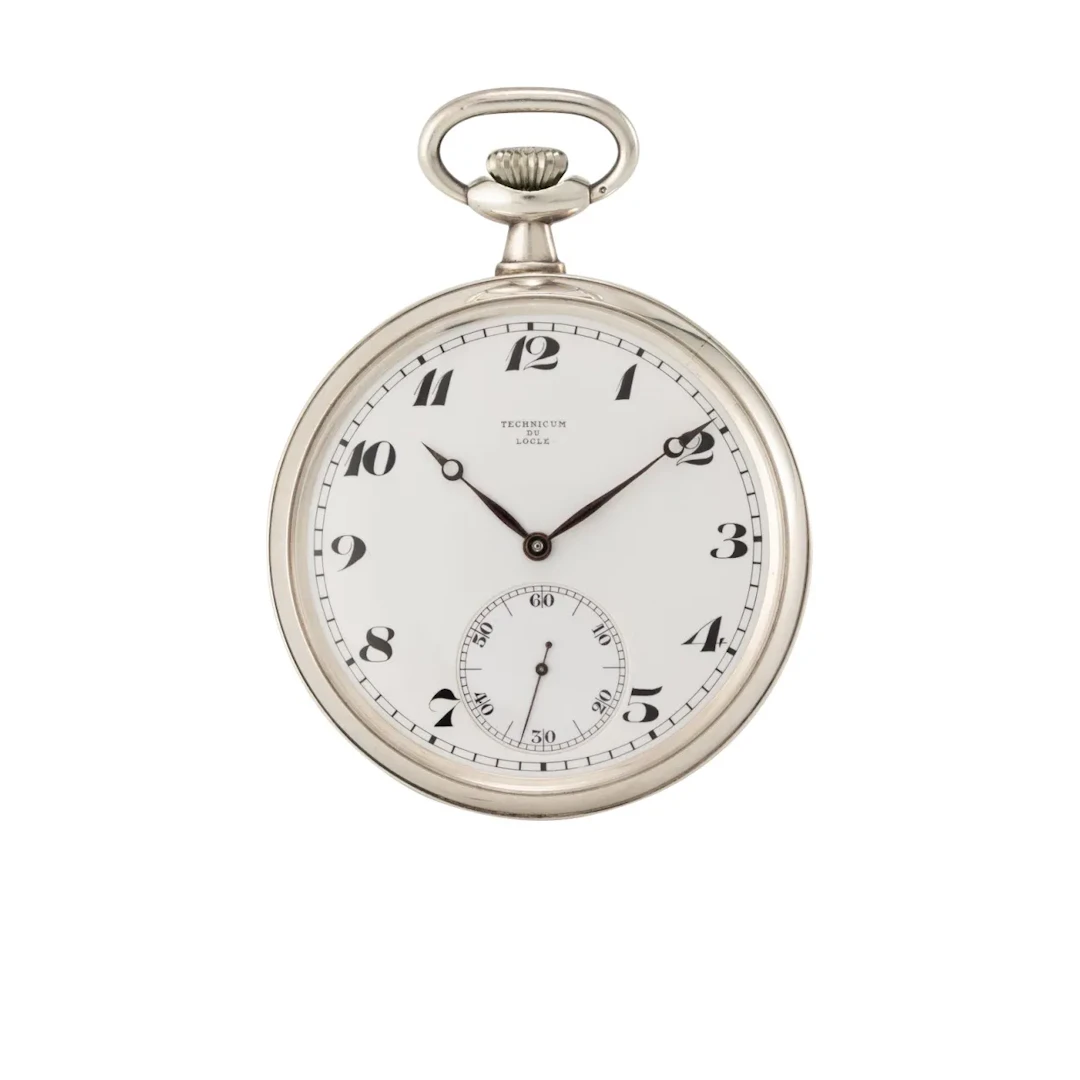 Hochfeine, seltene Schweizer Schul-Taschenuhr - Chronometer