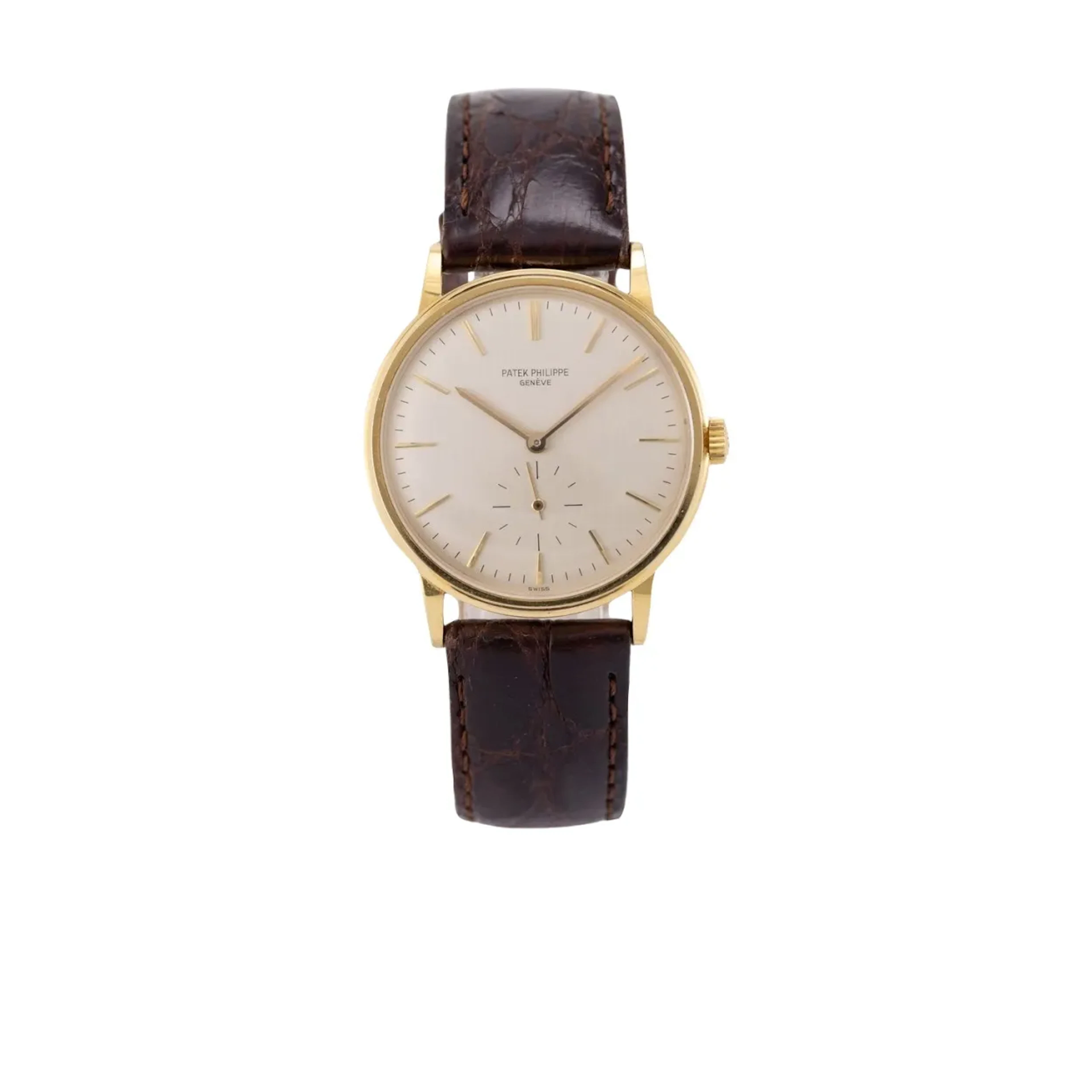 Hochfeine und sehr seltene Genfer Vintage Armbanduhr - das erste produzierte