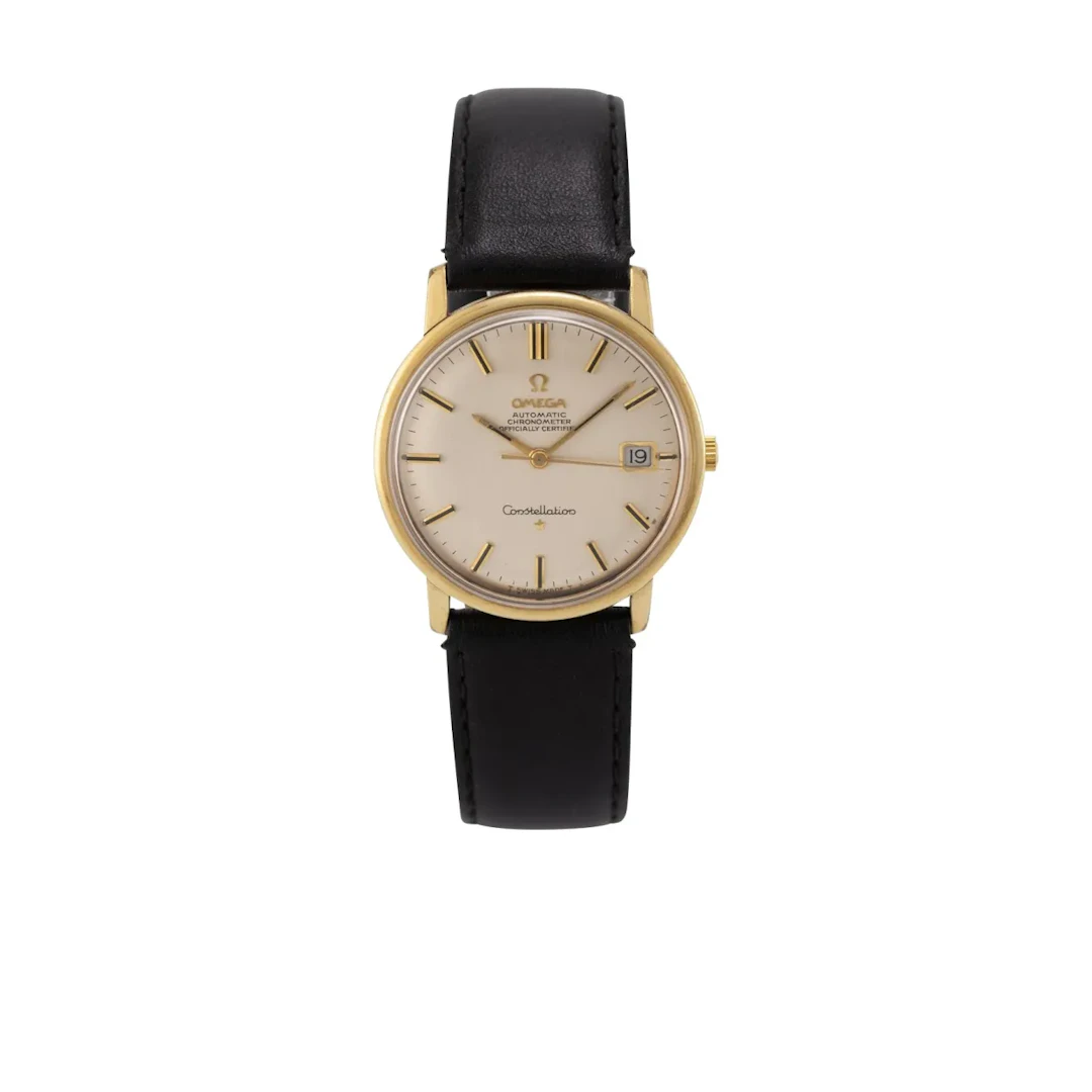 Elegante Vintage Armbanduhr mit Datum - CHRONOMETER - 1967 Spitzenmodell