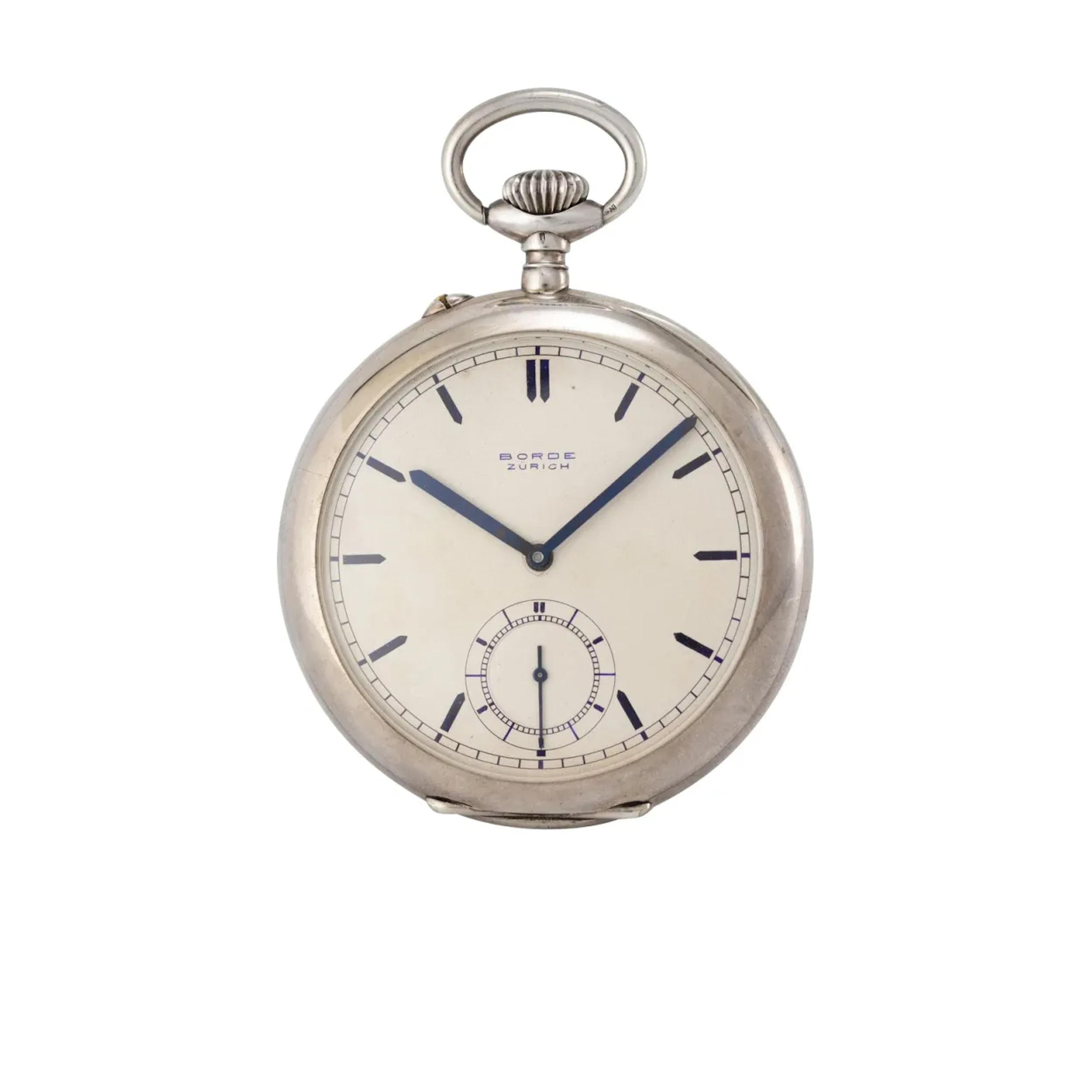 Großes, schweres Züricher Ankerchronometer "First Class Chronomètre"