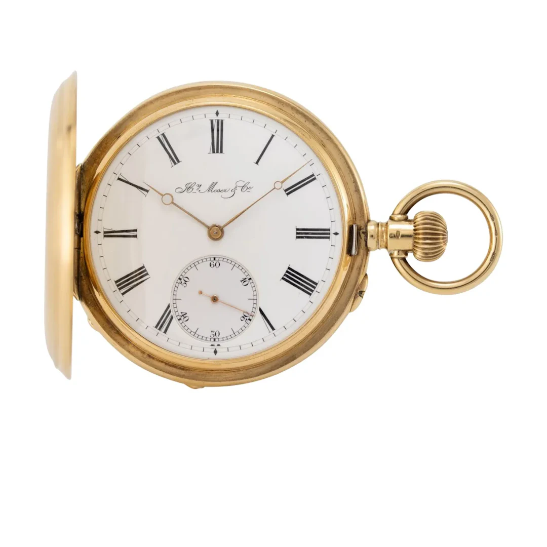 Hochfeines, schweres Ankerchronometer für den russichen Markt