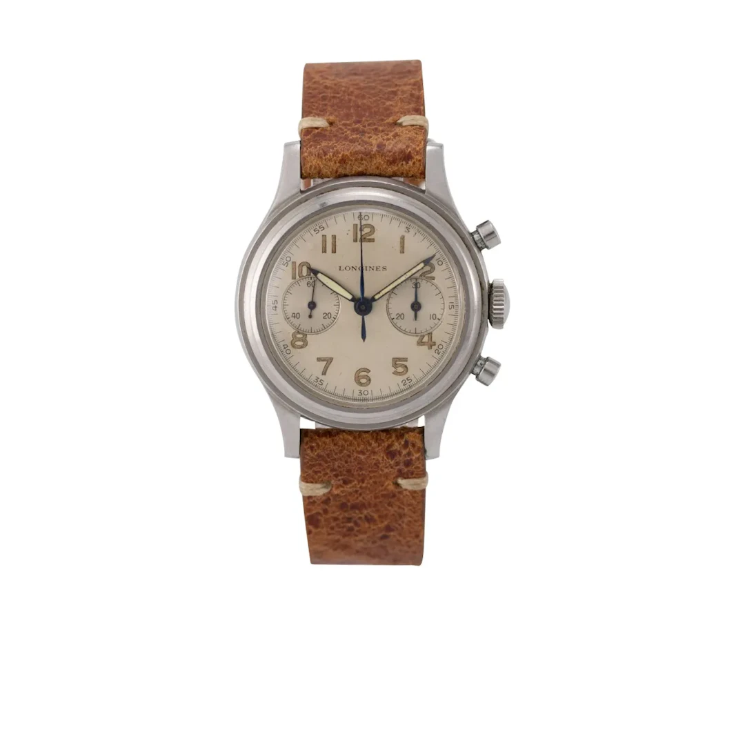 Konvolut von 2 Longines Vintage Armbandchronographen Sehr attraktiver
