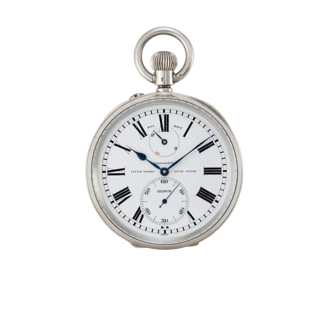Hochfeines Beobachtungs-Chronometer mit 36h Gangreserveanzeige, Mahagoni