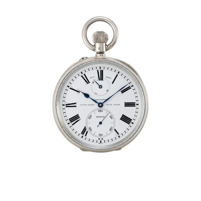 Hochfeines Beobachtungs-Chronometer mit 36h Gangreserveanzeige, Mahagoni