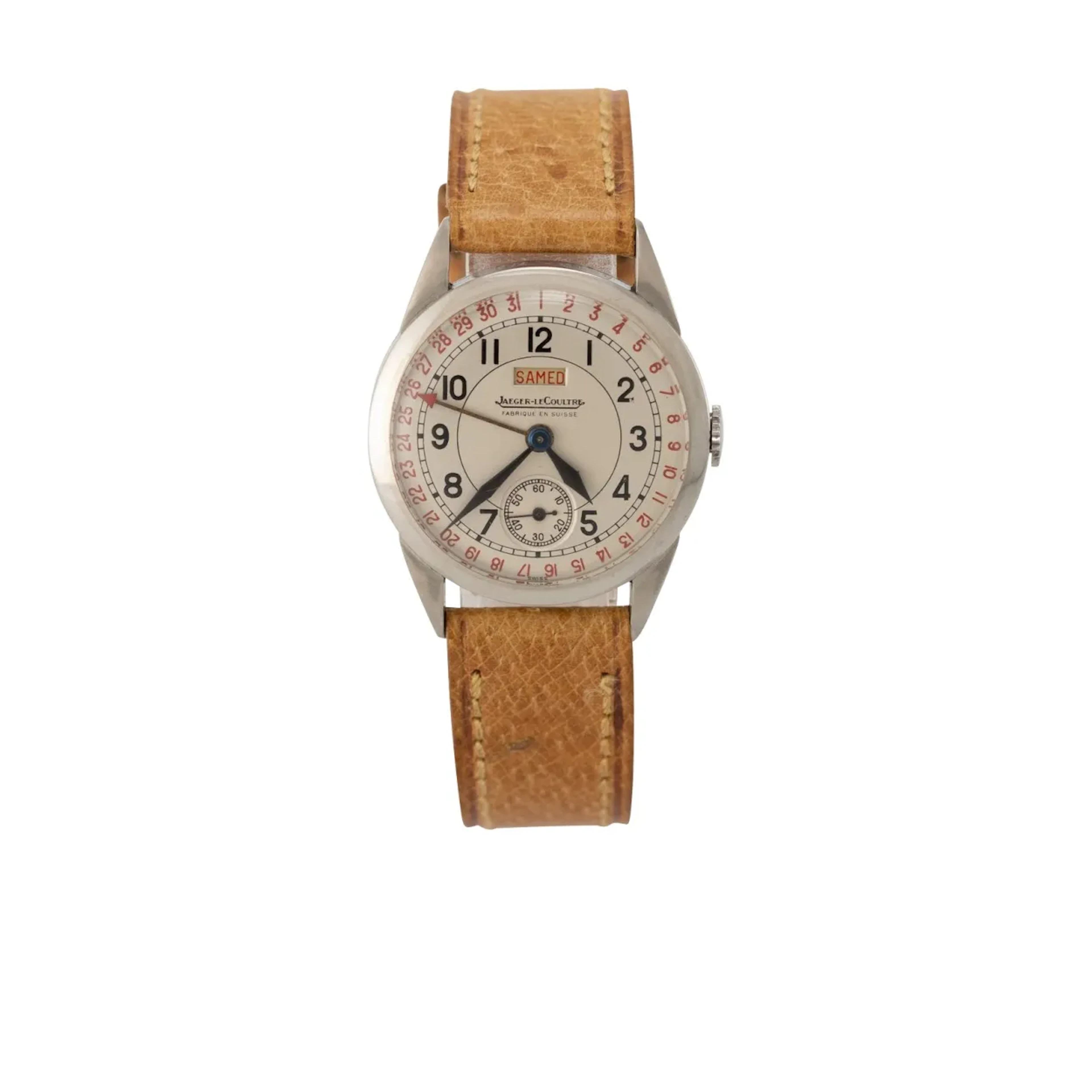 Extrem seltene Vintage Armbanduhr mit Tages- und Datumsanzeige