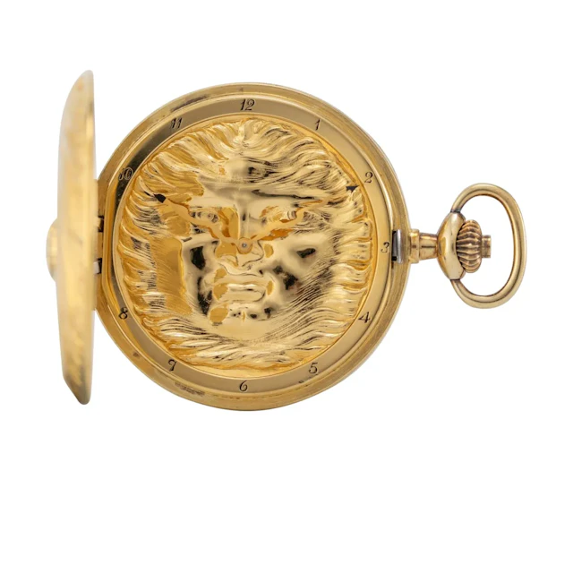 Seltene, limitierte Schaffhausener Savonnette, sogenannte "Scarabaeus-Fuchs-Savo