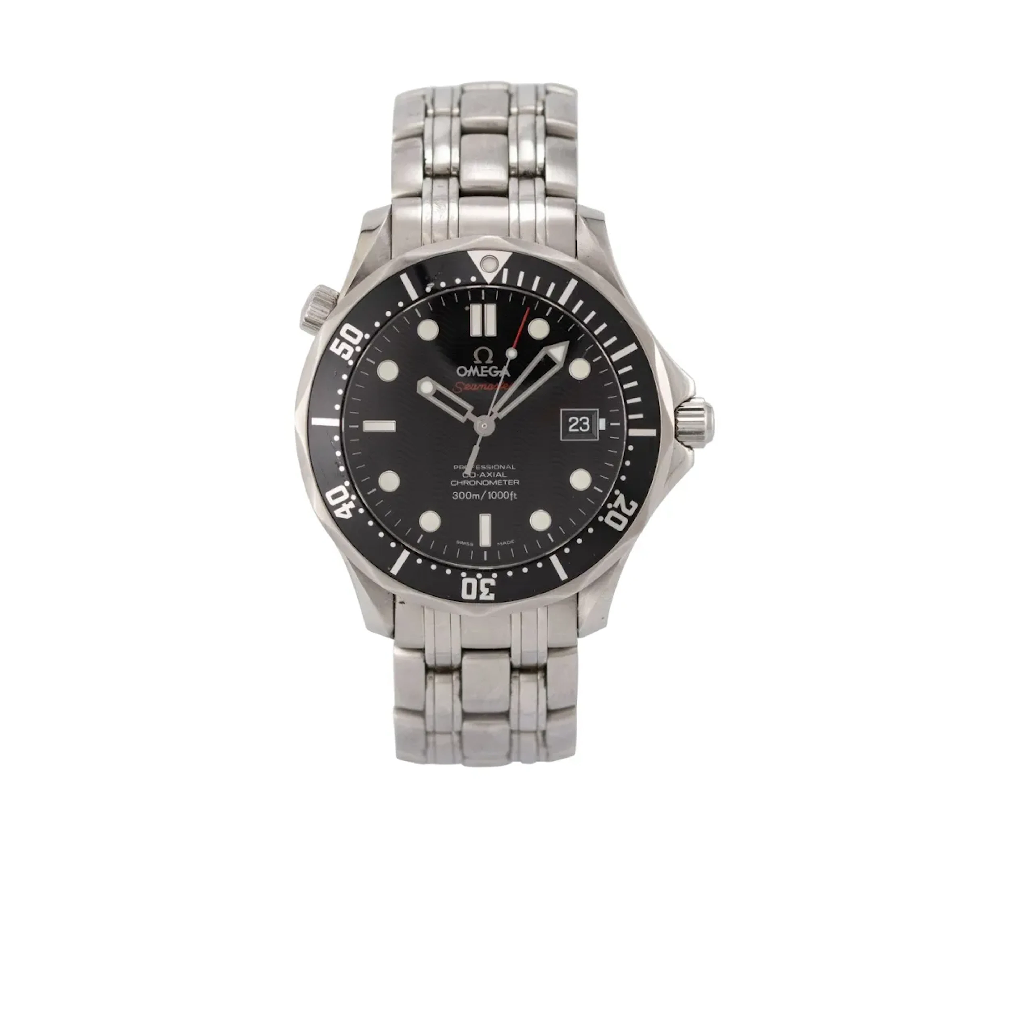 Schwere Taucherarmbanduhr mit Datum - Chronometer
