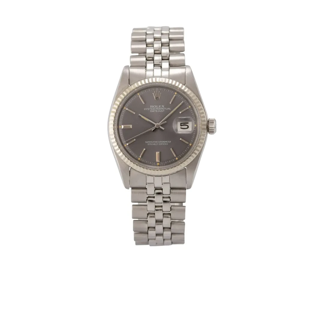 Sehr attraktive Vintage Armbanduhr mit Zentralsekunde und Datum