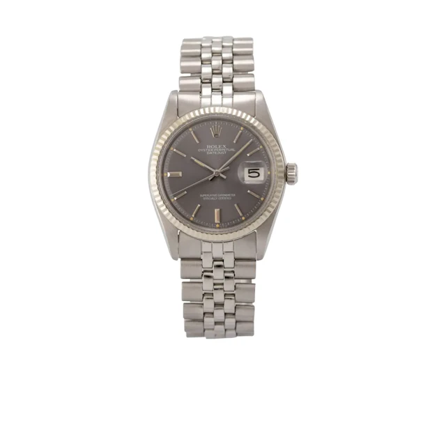 Sehr attraktive Vintage Armbanduhr mit Zentralsekunde und Datum