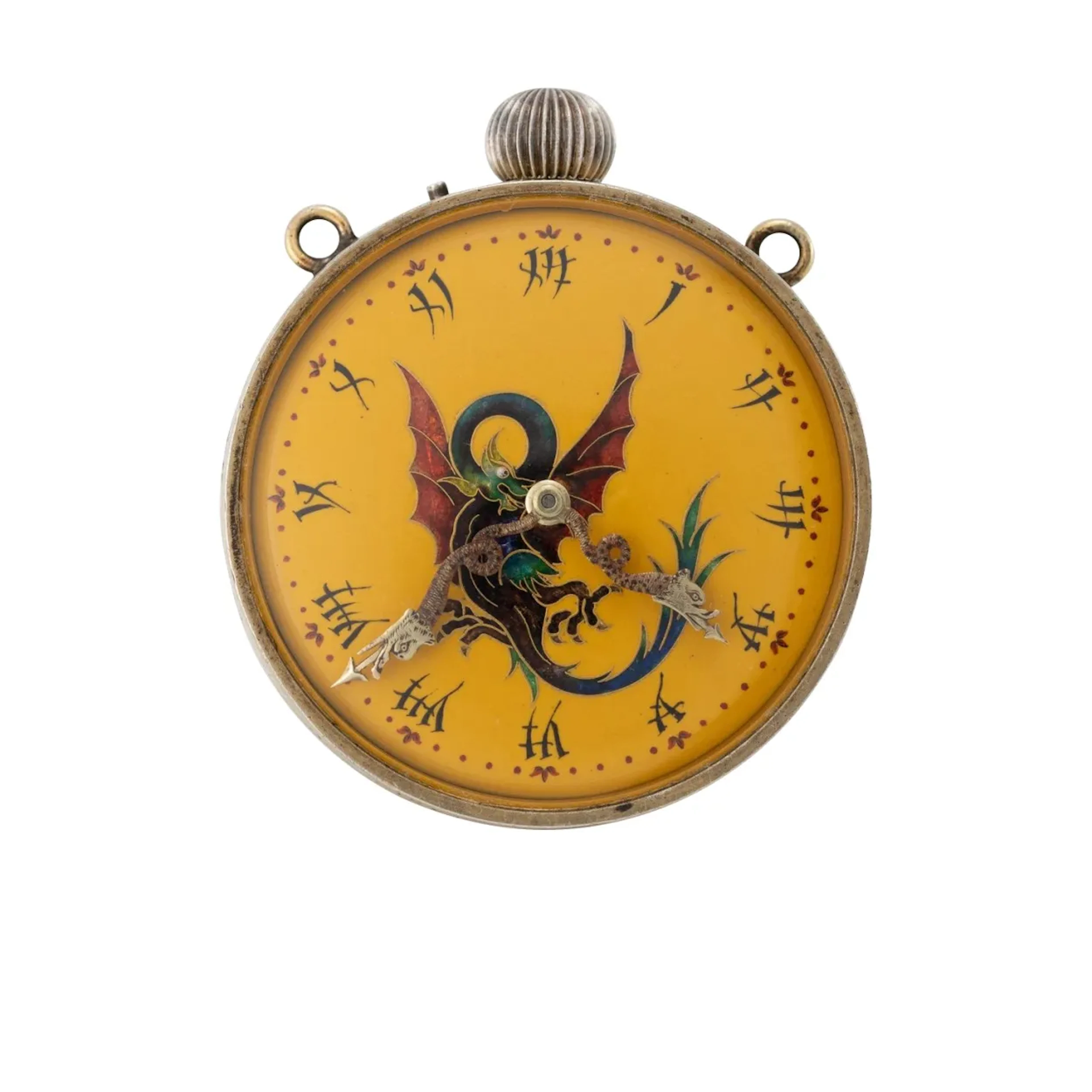 Außergewöhnliche, seltene Genfer "Pendant"- Uhr mit bedeutendem, höchst