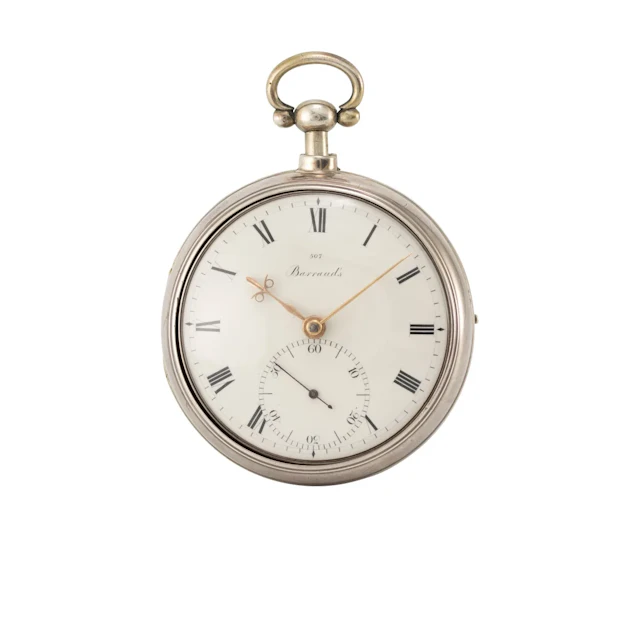 Feines Londoner Doppelgehäuse-Taschenchronometer mit Federchronometerhemmung