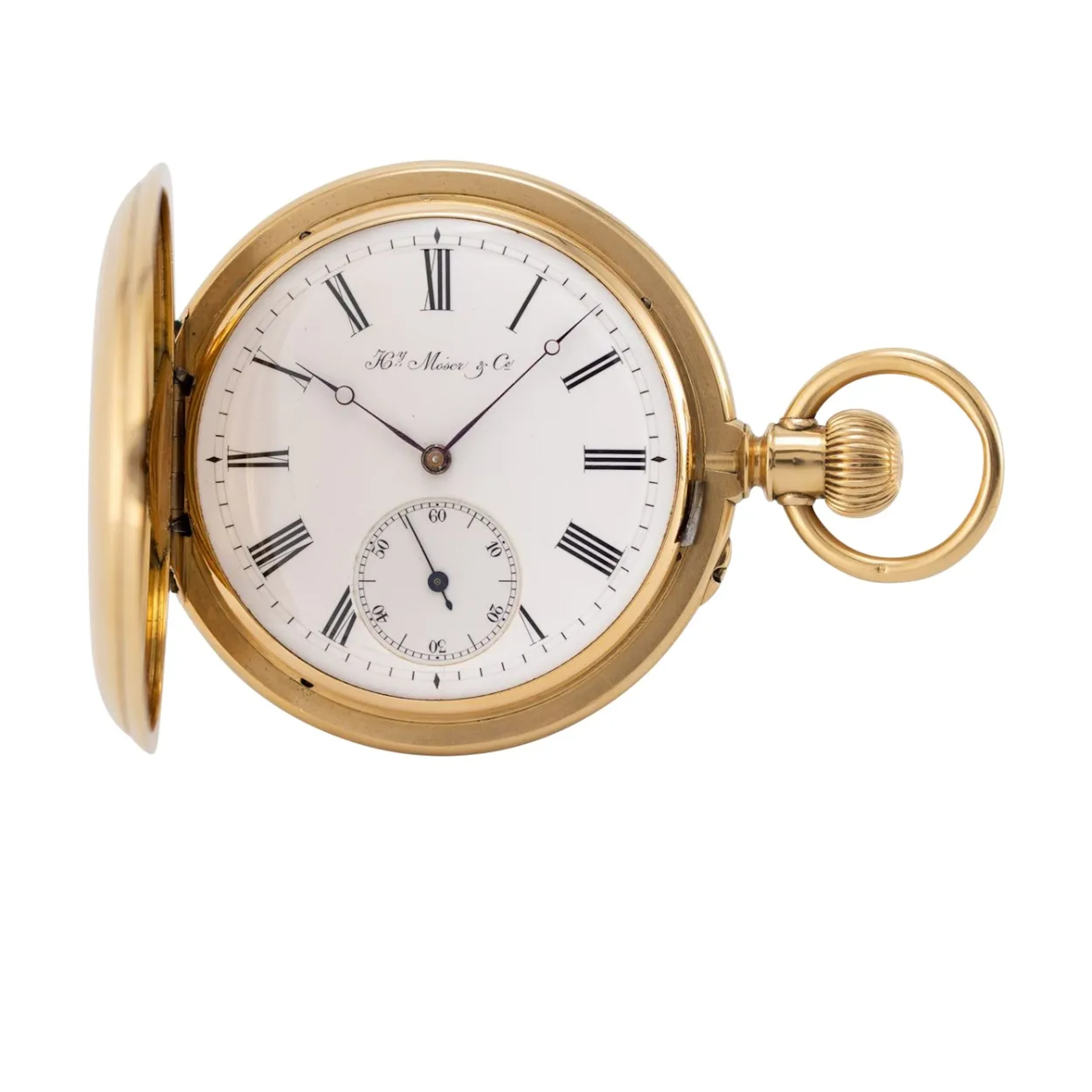 Feines, schweres Schweizer Ankerchronometer für den russischen Markt