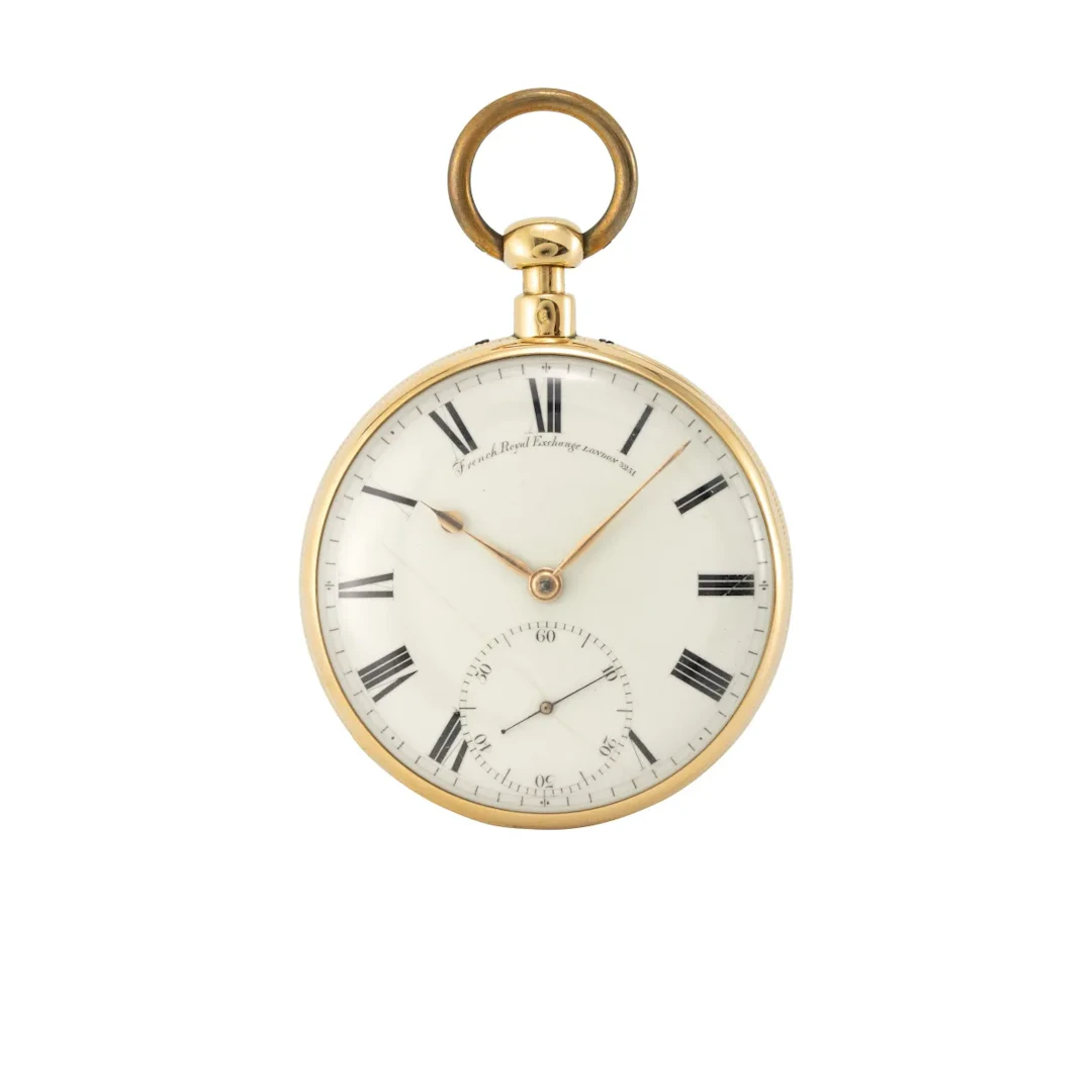 Hochfeine, schwere Londoner Taschenuhr mit Achtelrepetition und Duplexhemmung