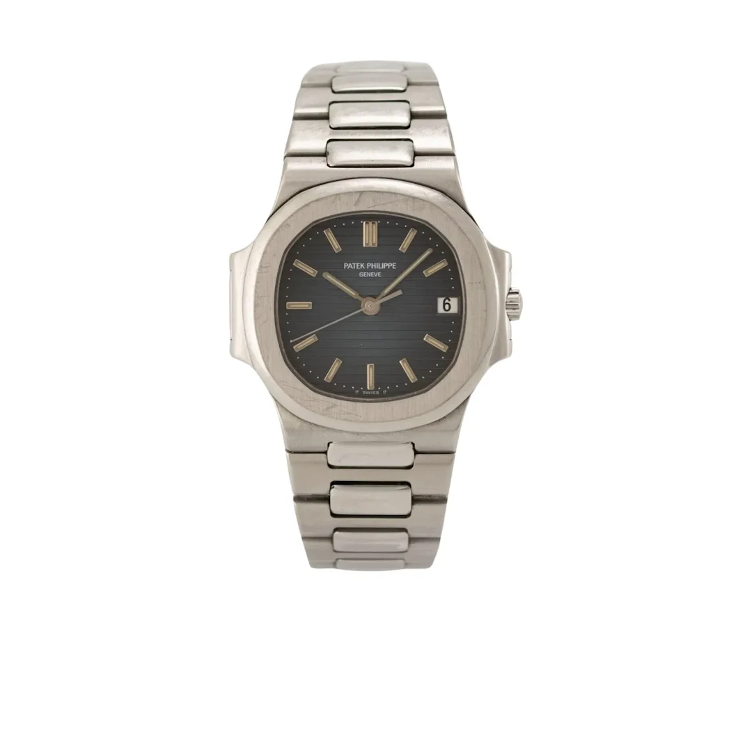 Legendäre, sehr attraktive Genfer Armbanduhr mit Zentralsekunde und
