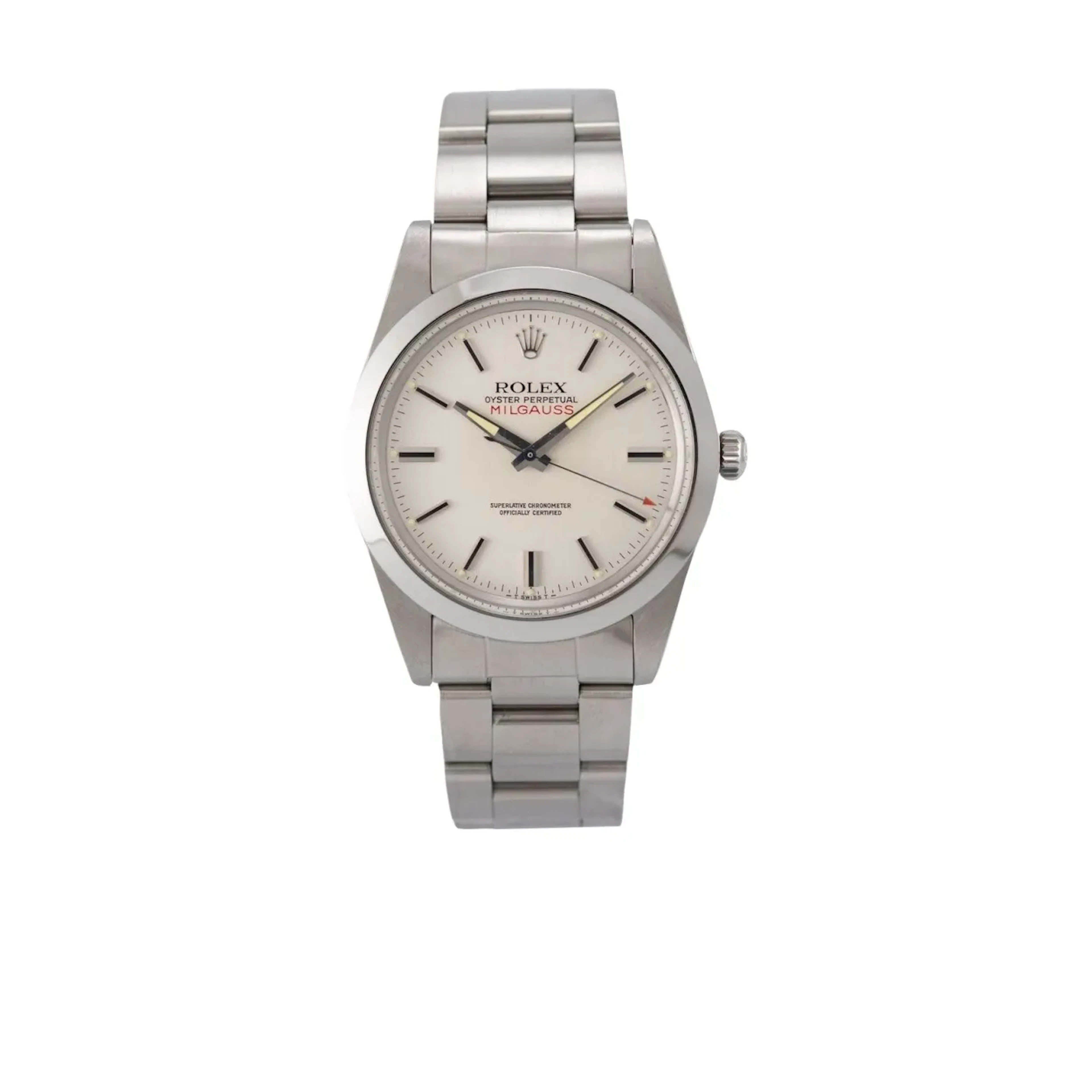 Sehr attraktive, antimagnetische Vintage Armbanduhr