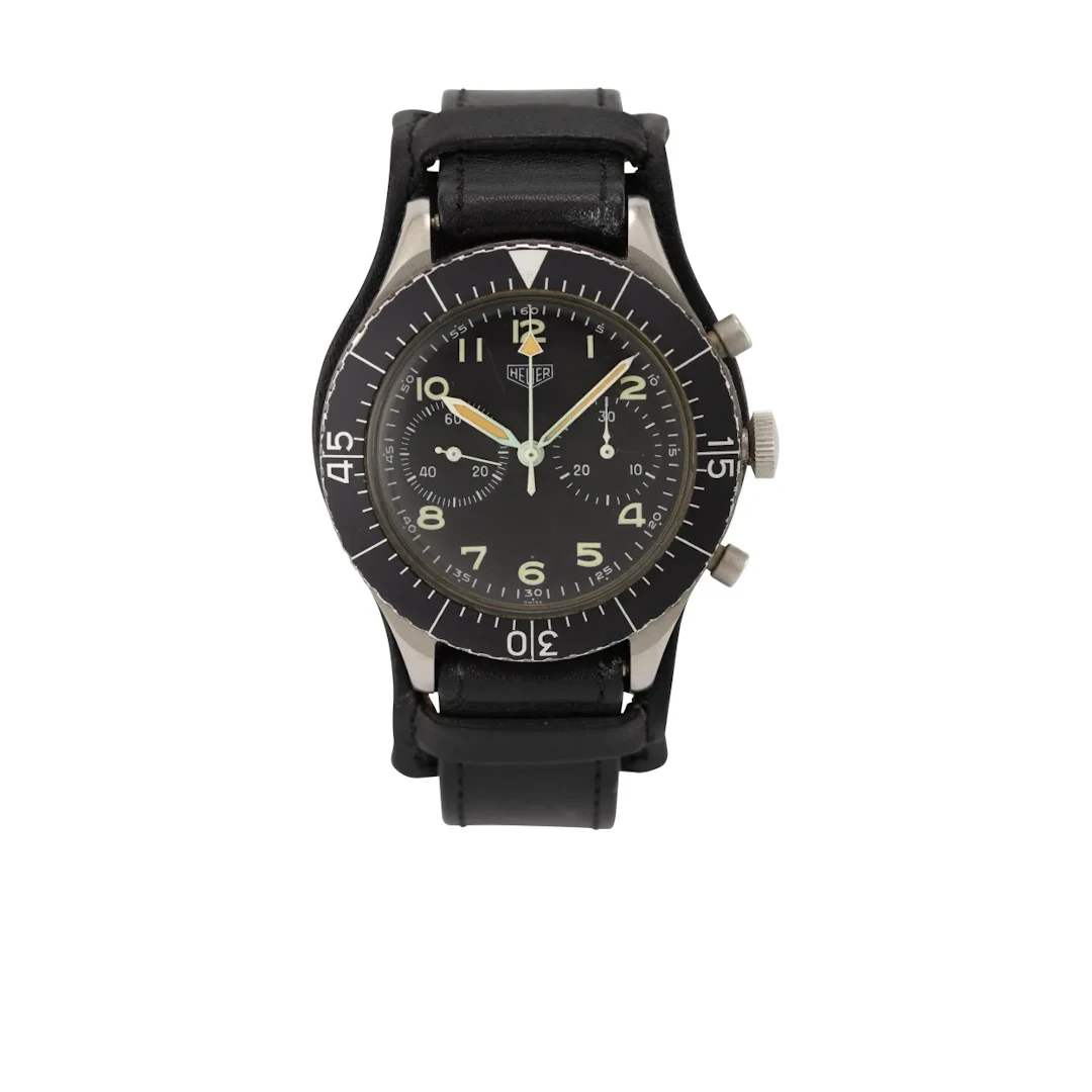 Großer Flyback-Militärchronograph der Bundesluftwaffe, Versorgungsnummer