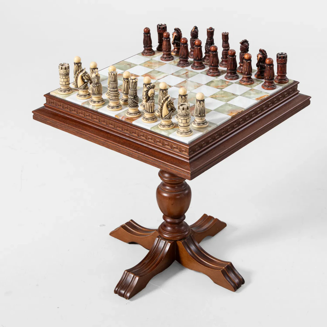 SCHACKBORD MED SPELPJÄSER