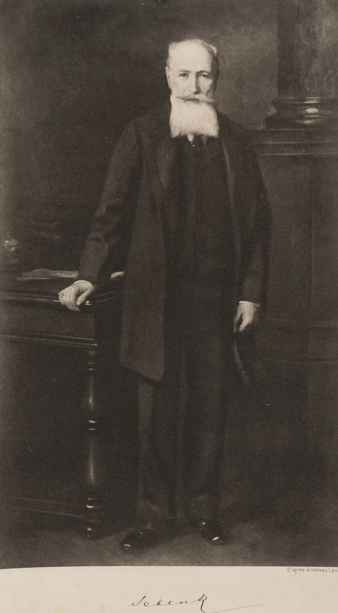 LÁSZLÓ (19th), Formal portrait of a man, Photogravure László (19th