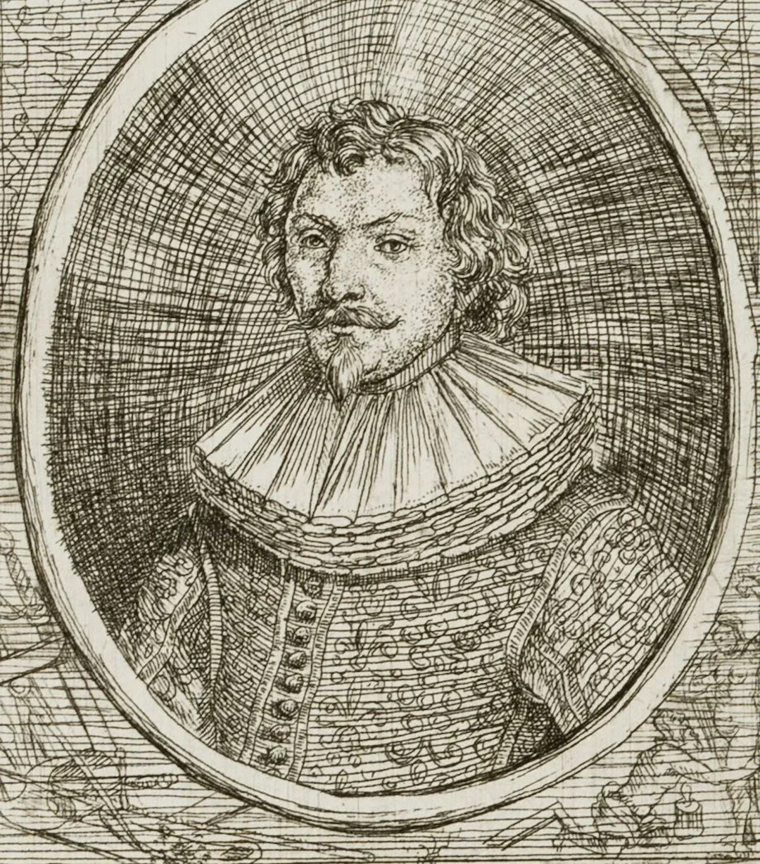 Monogram MP (17th), Daniel Barnfliss in Nuremberg, 1626, Etching Monogramist