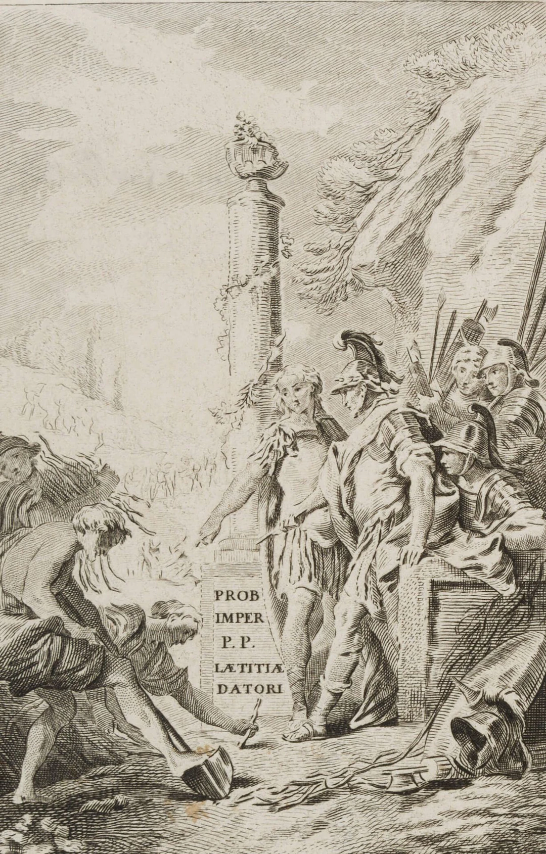 J. BAS (*1707) after BOUCHER (*1703), *The Vineyard Planted in the
