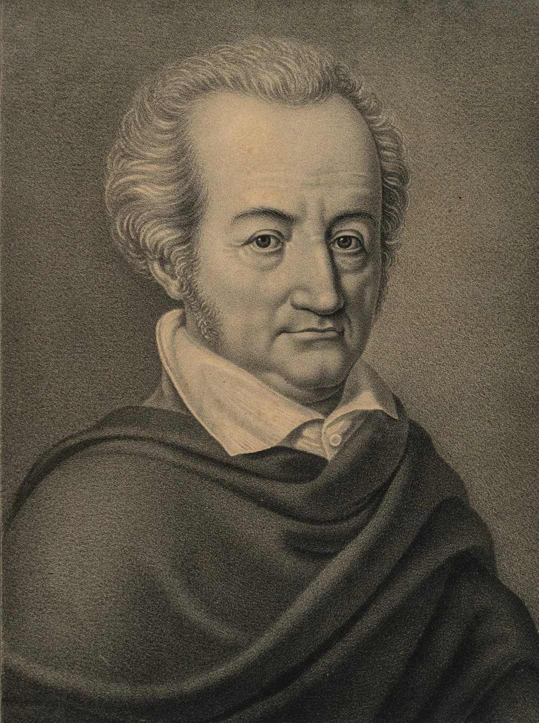 J. STRIXNER (*1782) after RAABE (*1780), Portrait of the poet J. W.