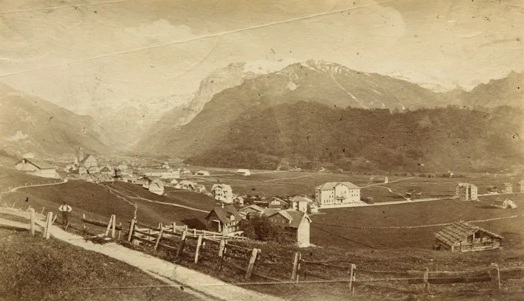 Unknown (19th), Engelberg in the Swiss canton of Obwalden, 1877, albumen